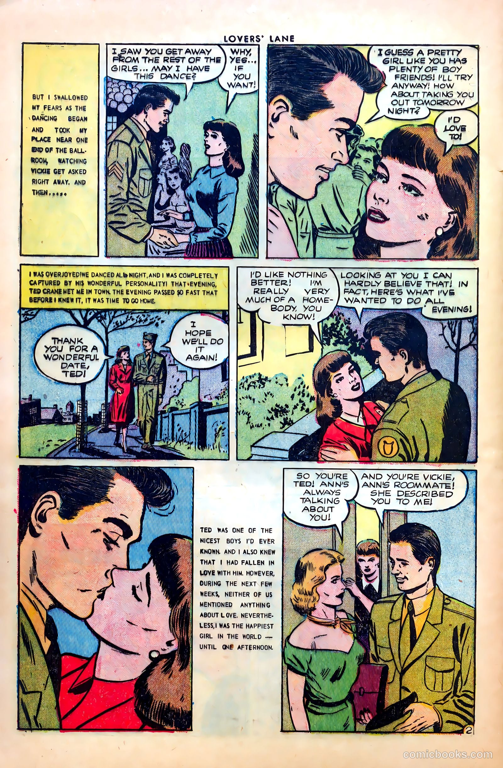Lovers' Lane #37 (1953) — page 28 of 36