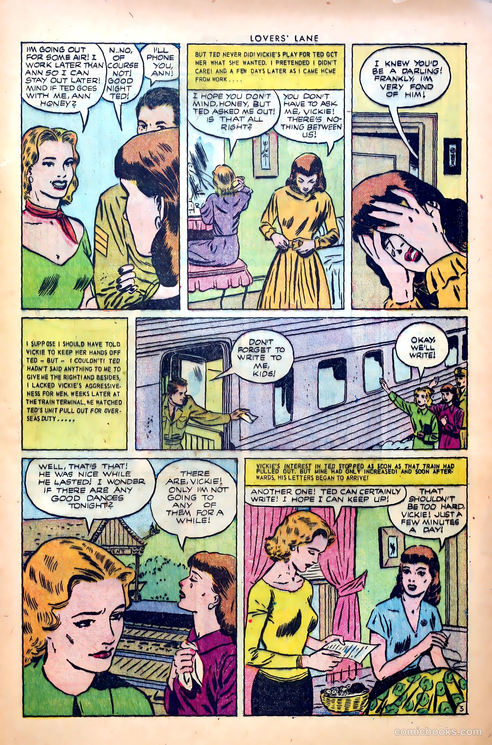 Lovers' Lane #37 (1953) — page 29 of 36