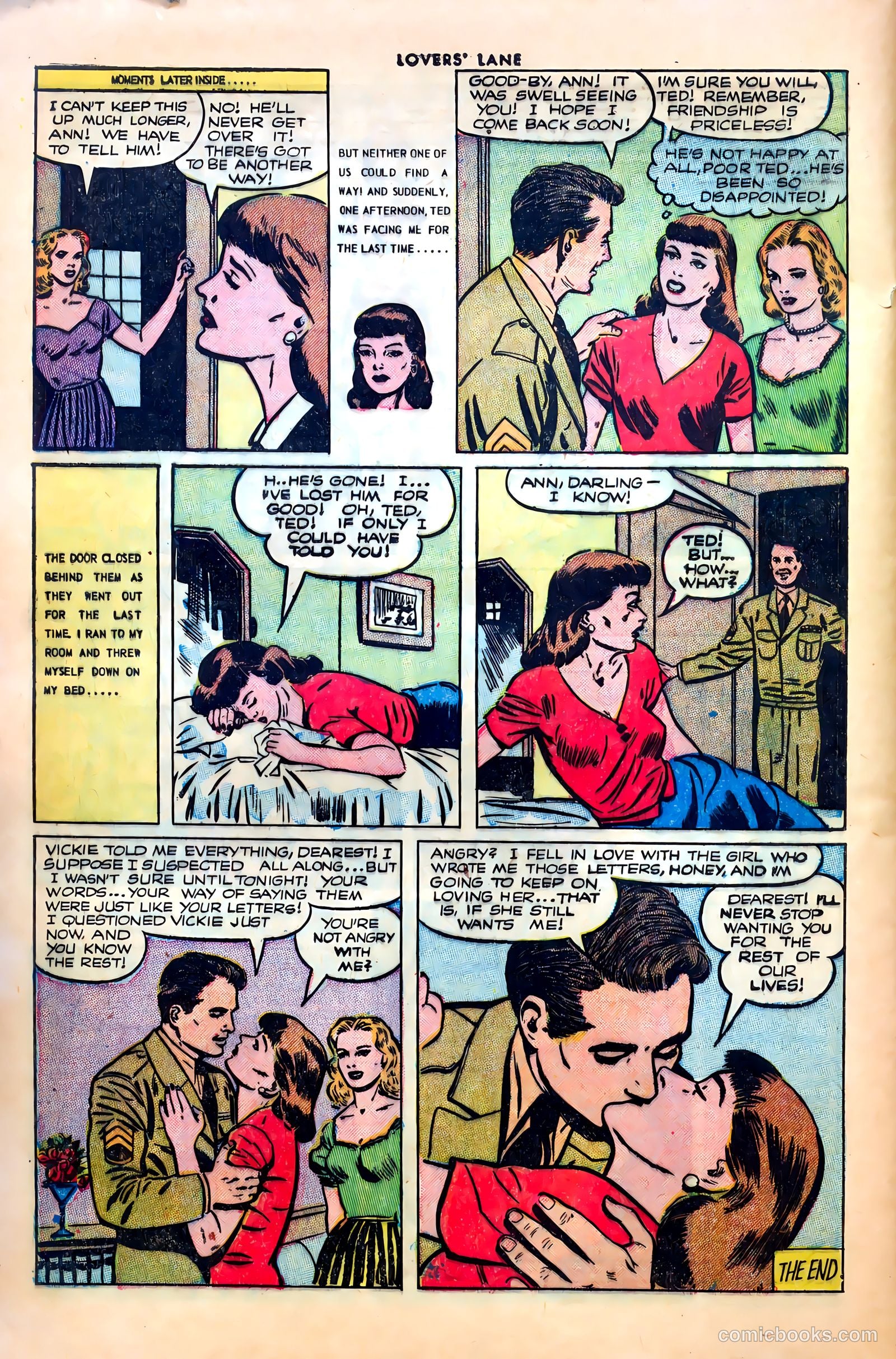 Lovers' Lane #37 (1953) — page 32 of 36
