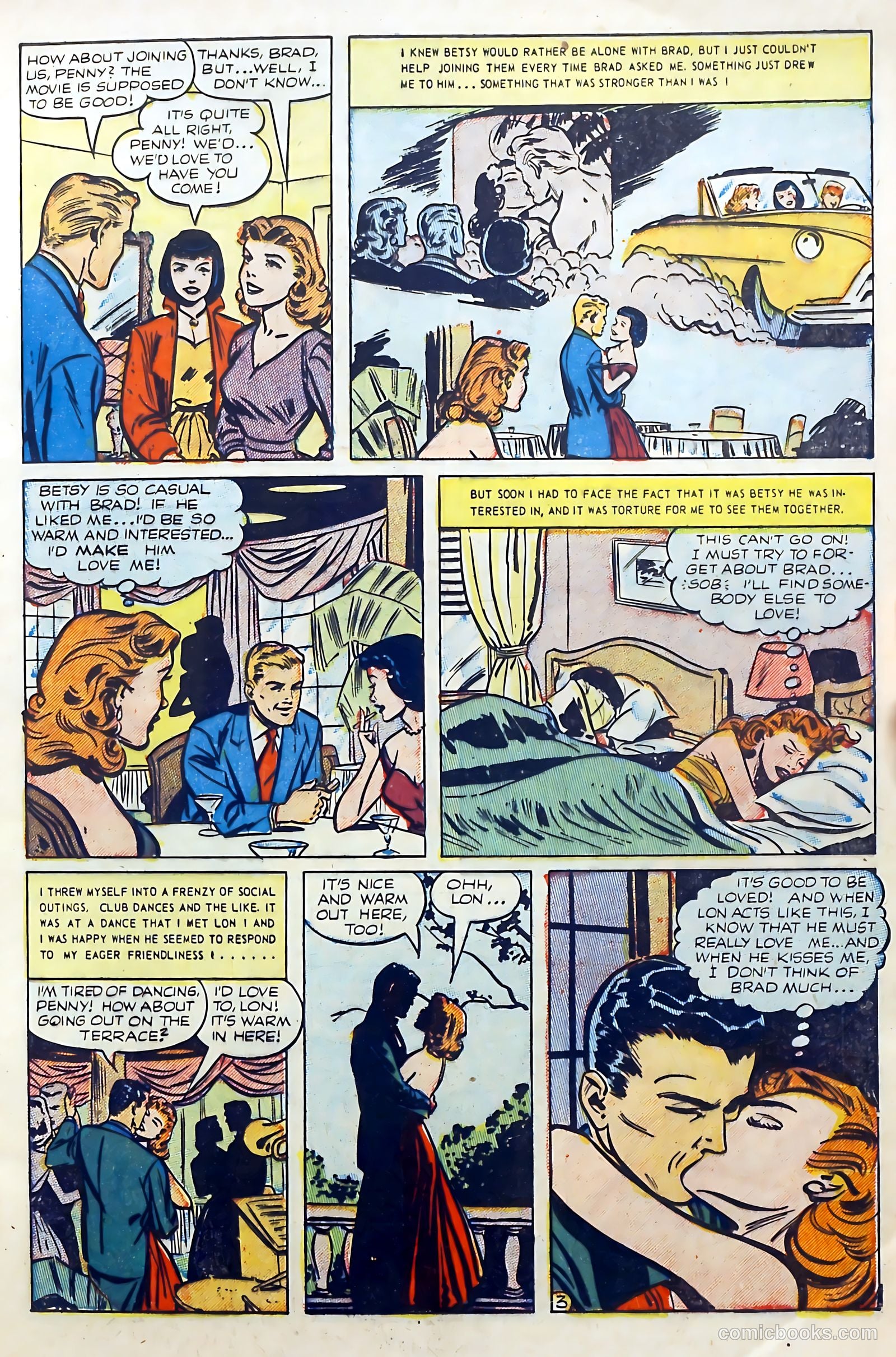 Lovers' Lane #38 (1953) — page 5 of 36