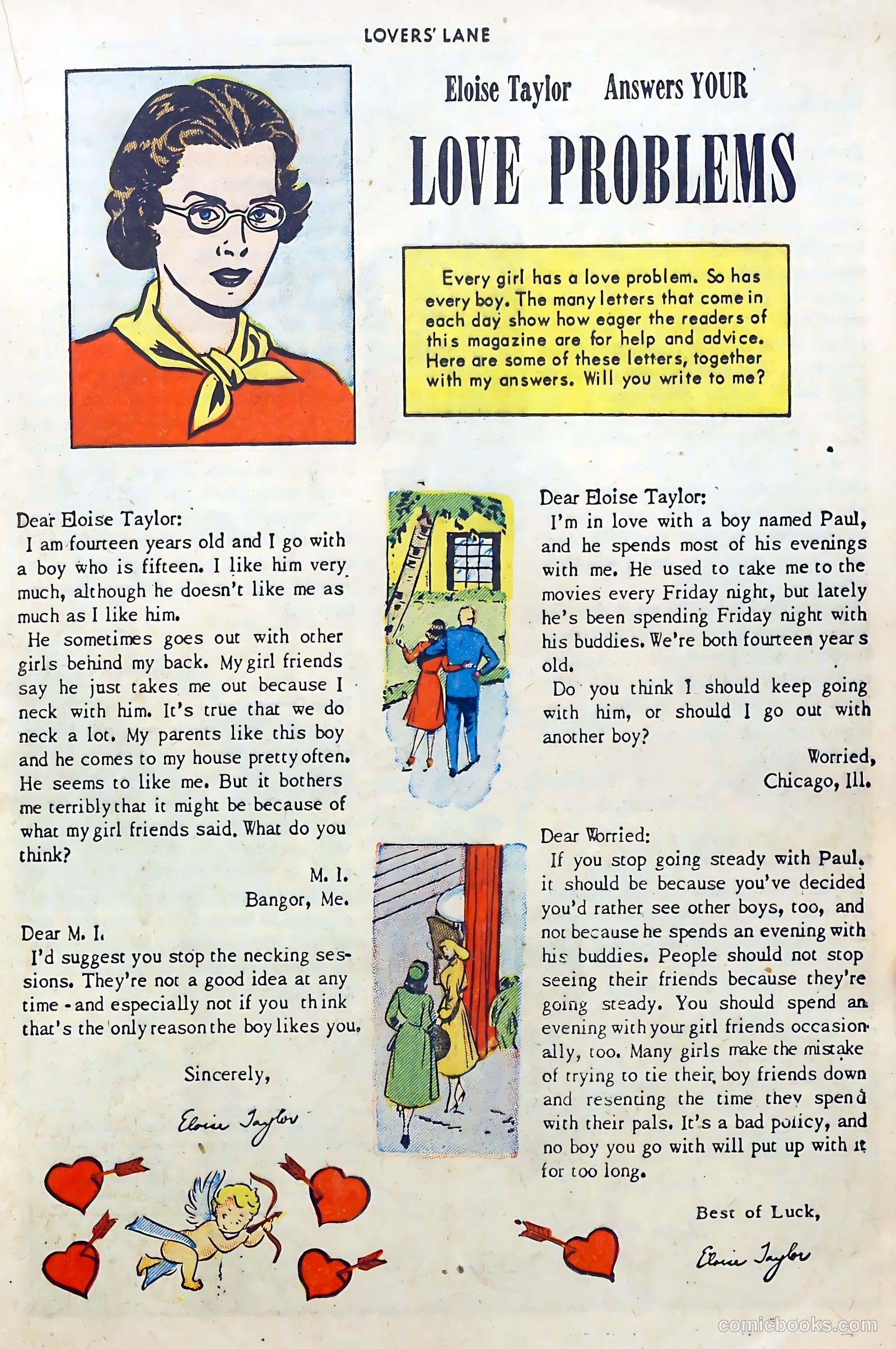 Lovers' Lane #38 (1953) — page 17 of 36