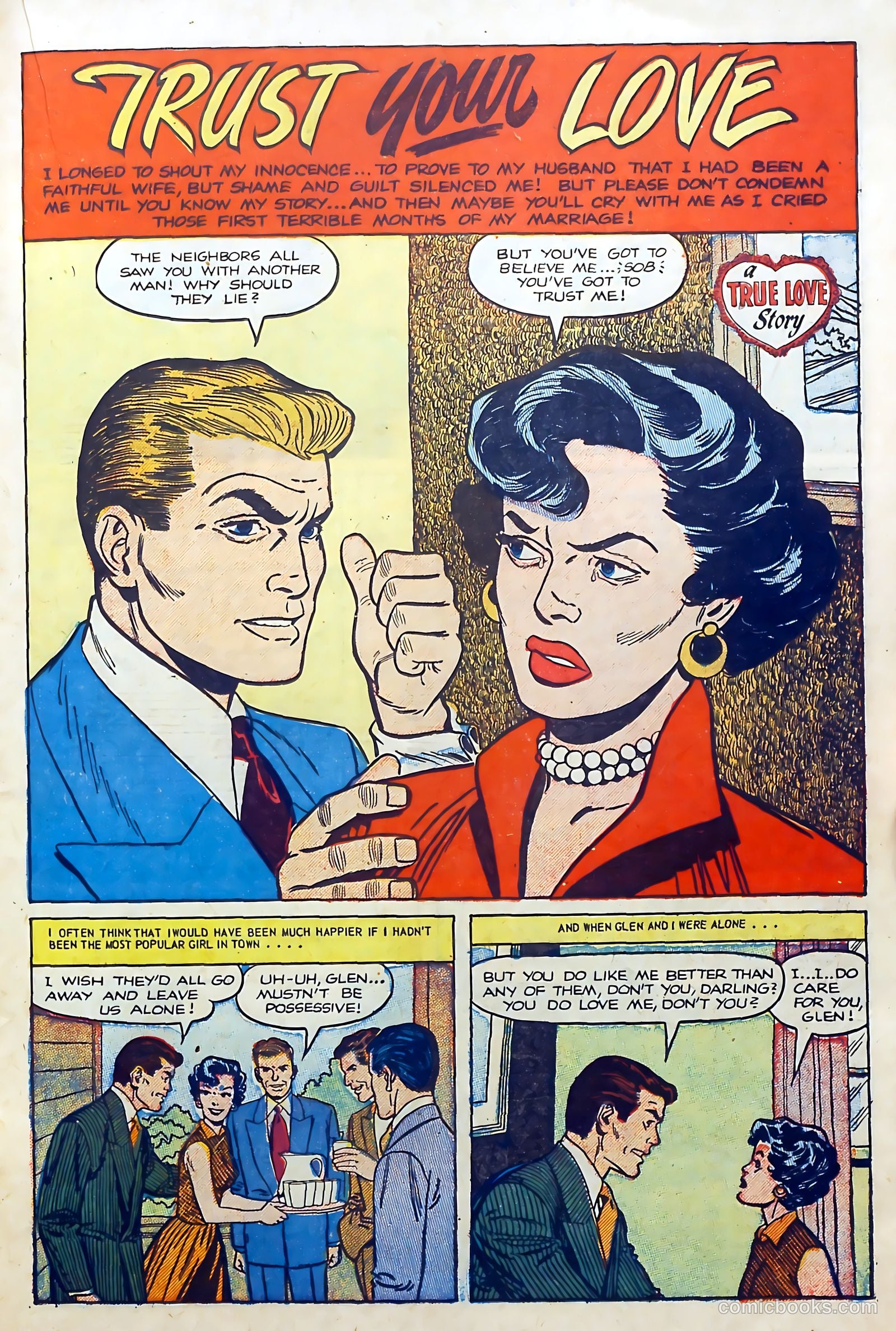 Lovers' Lane #38 (1953) — page 19 of 36