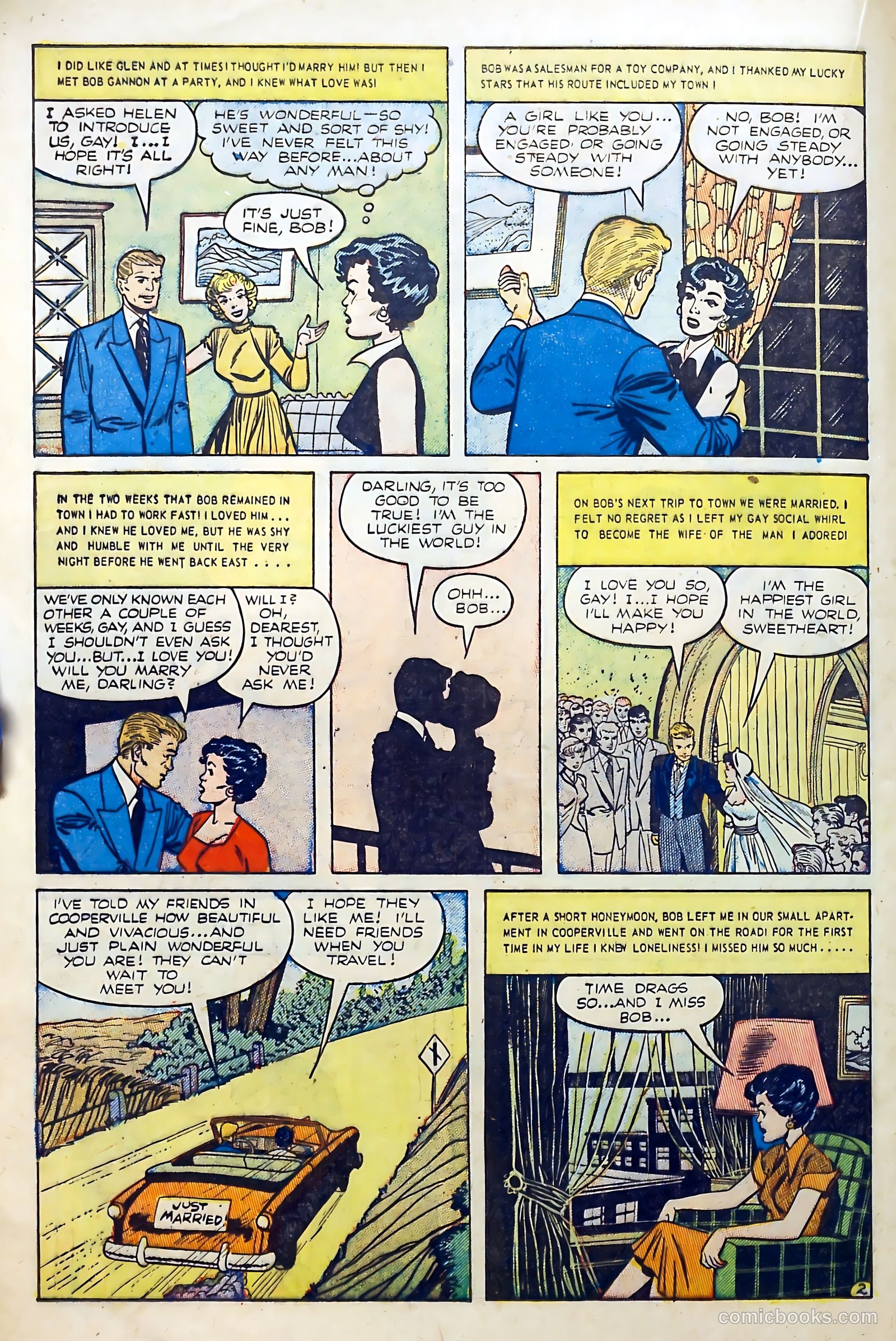 Lovers' Lane #38 (1953) — page 20 of 36