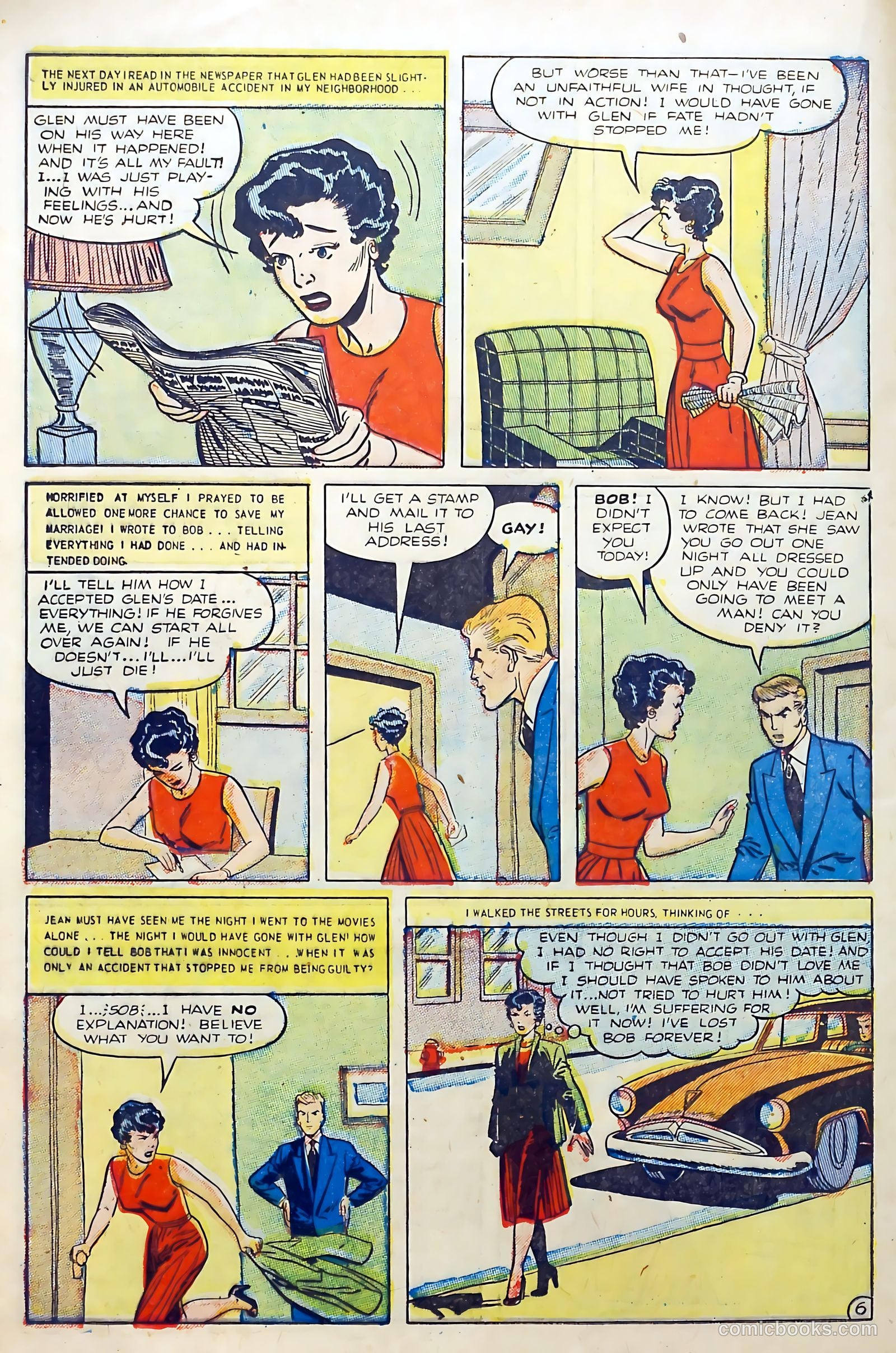 Lovers' Lane #38 (1953) — page 24 of 36