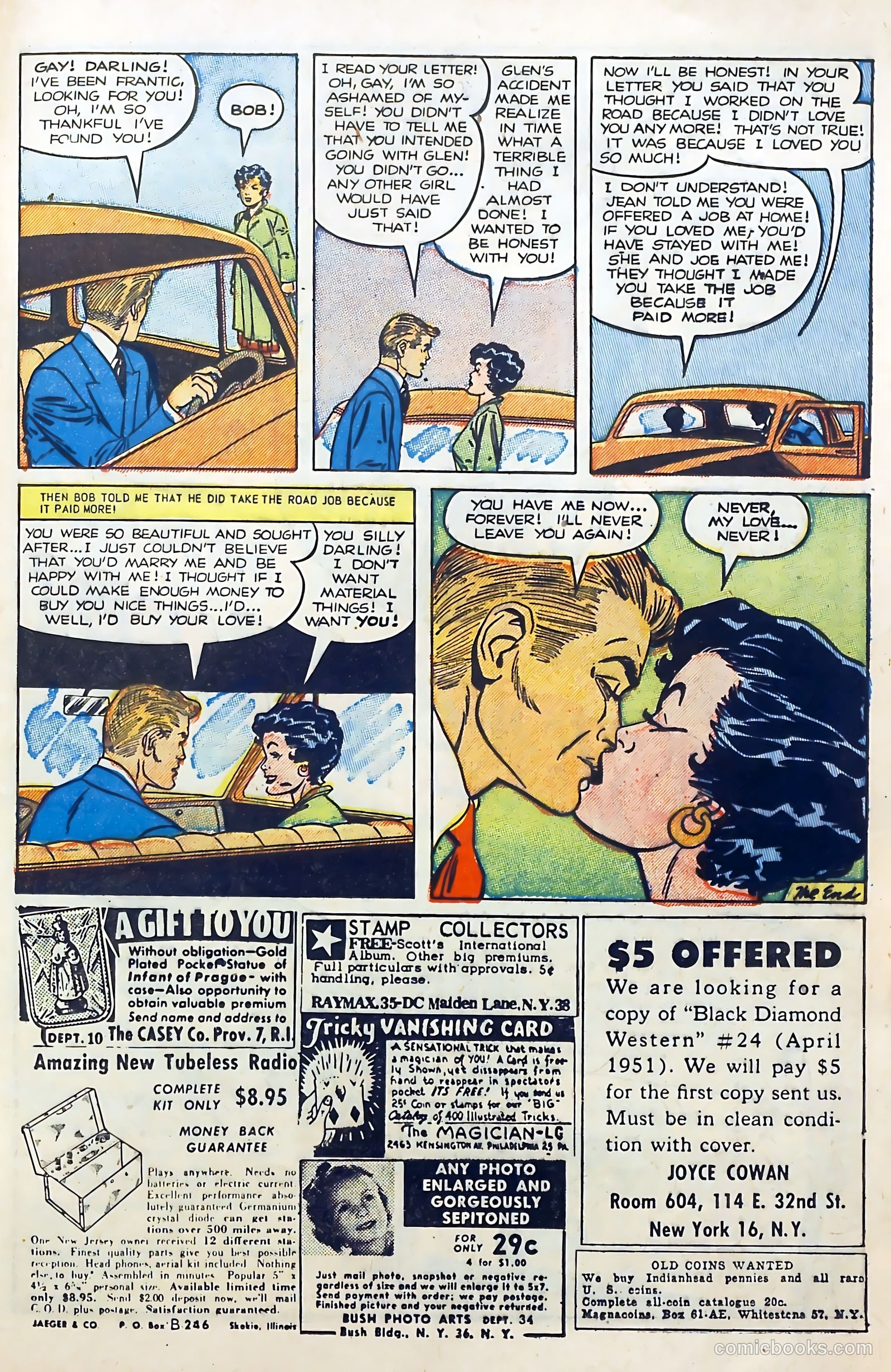 Lovers' Lane #38 (1953) — page 25 of 36