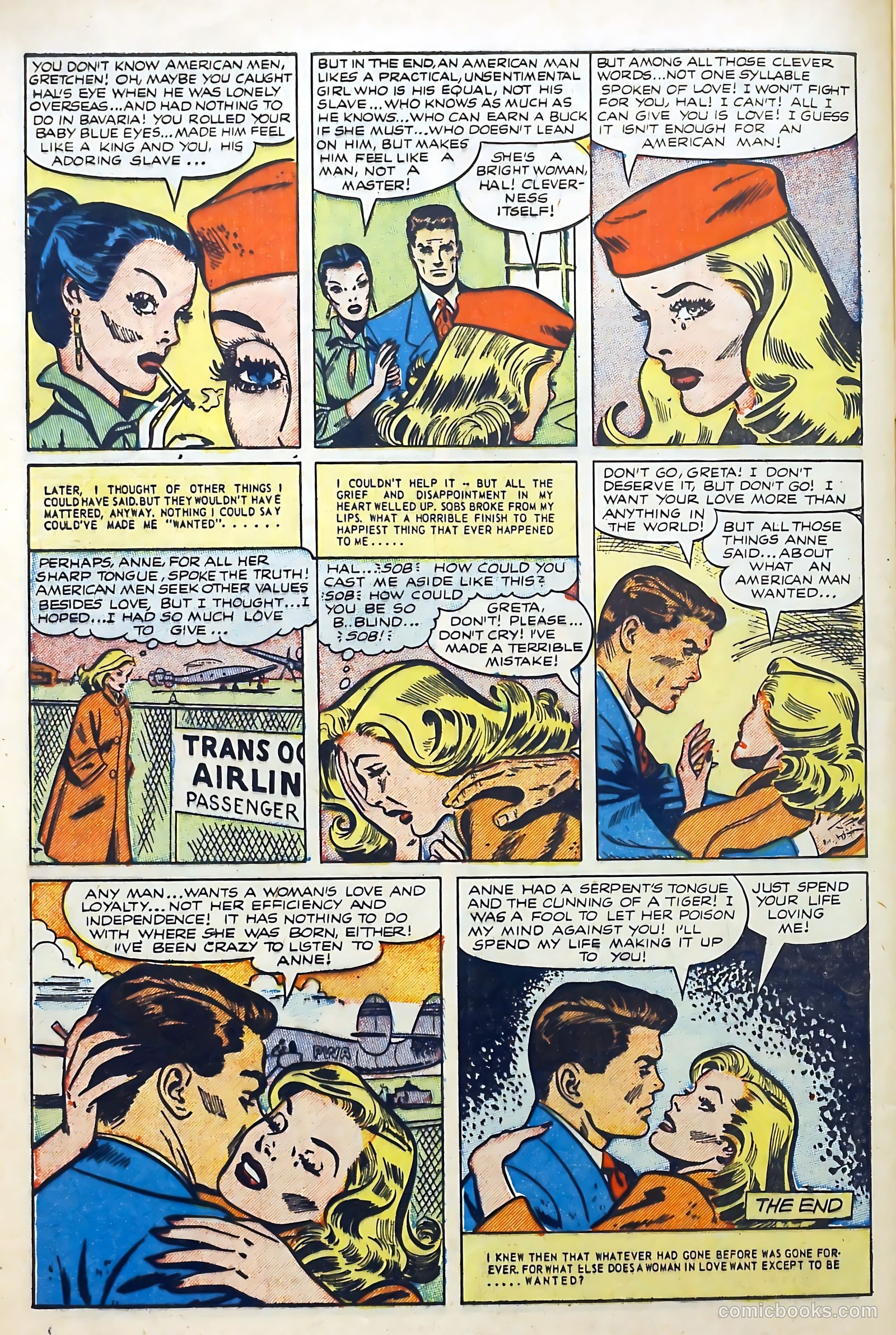 Lovers' Lane #38 (1953) — page 32 of 36