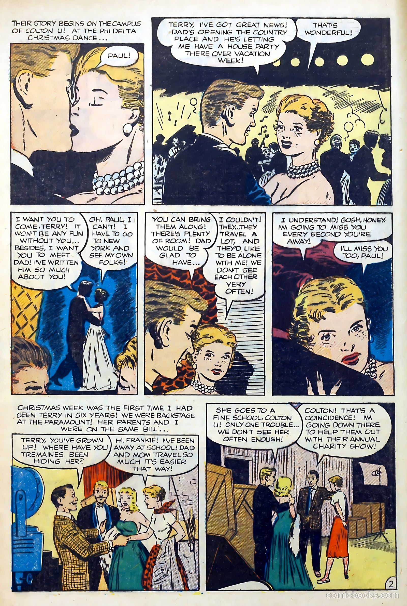Lovers' Lane #39 (1954) — page 4 of 37