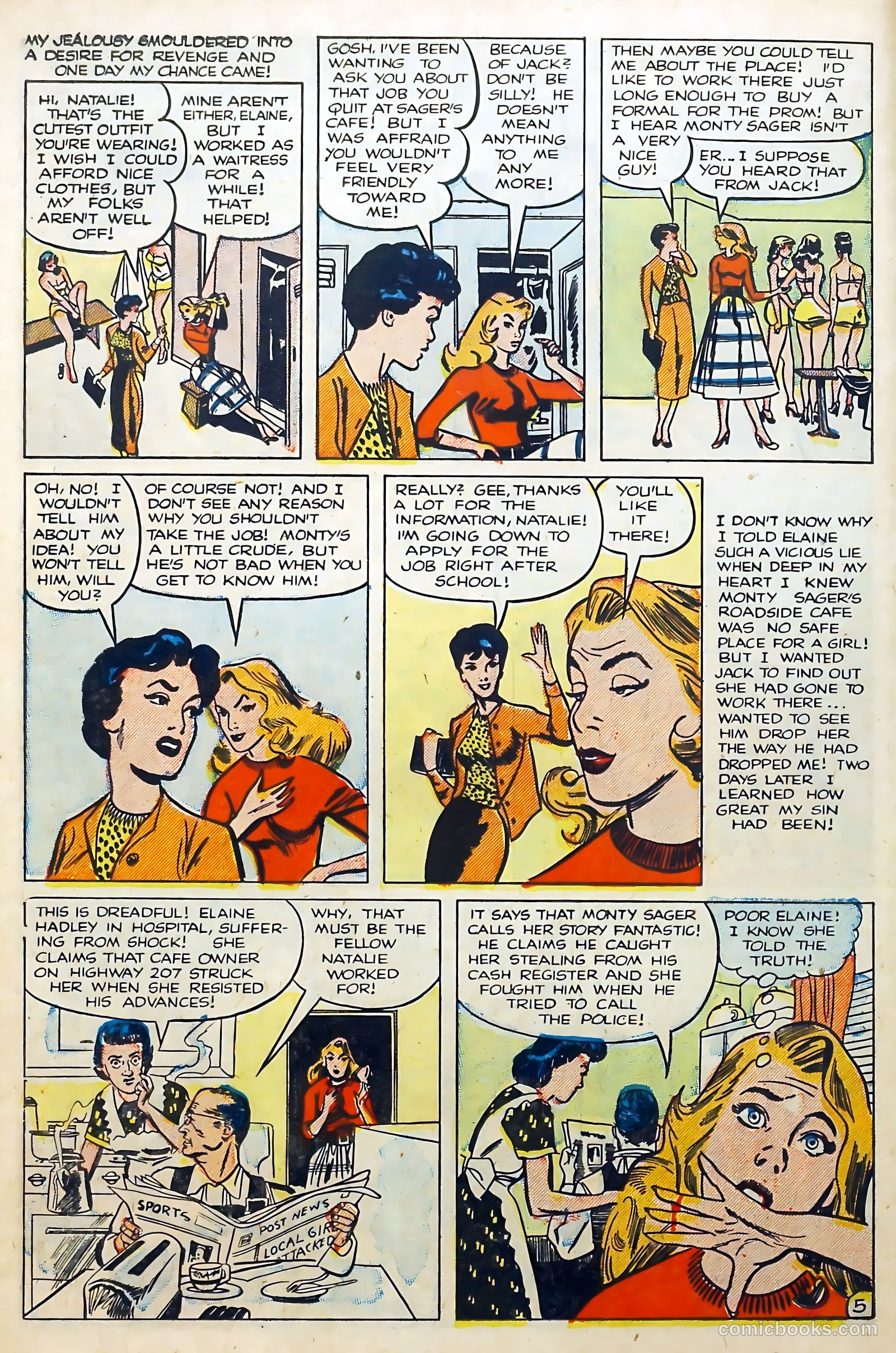 Lovers' Lane #39 (1954) — page 14 of 37