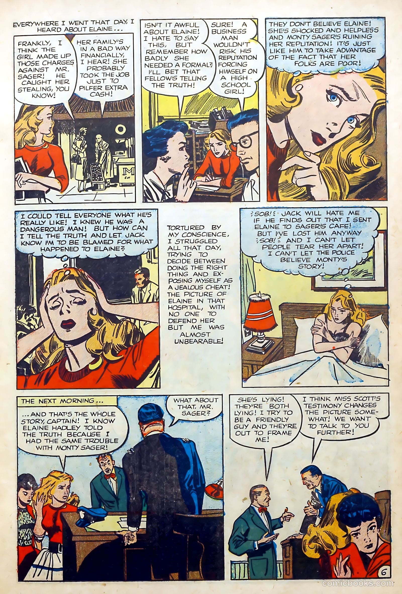 Lovers' Lane #39 (1954) — page 15 of 37