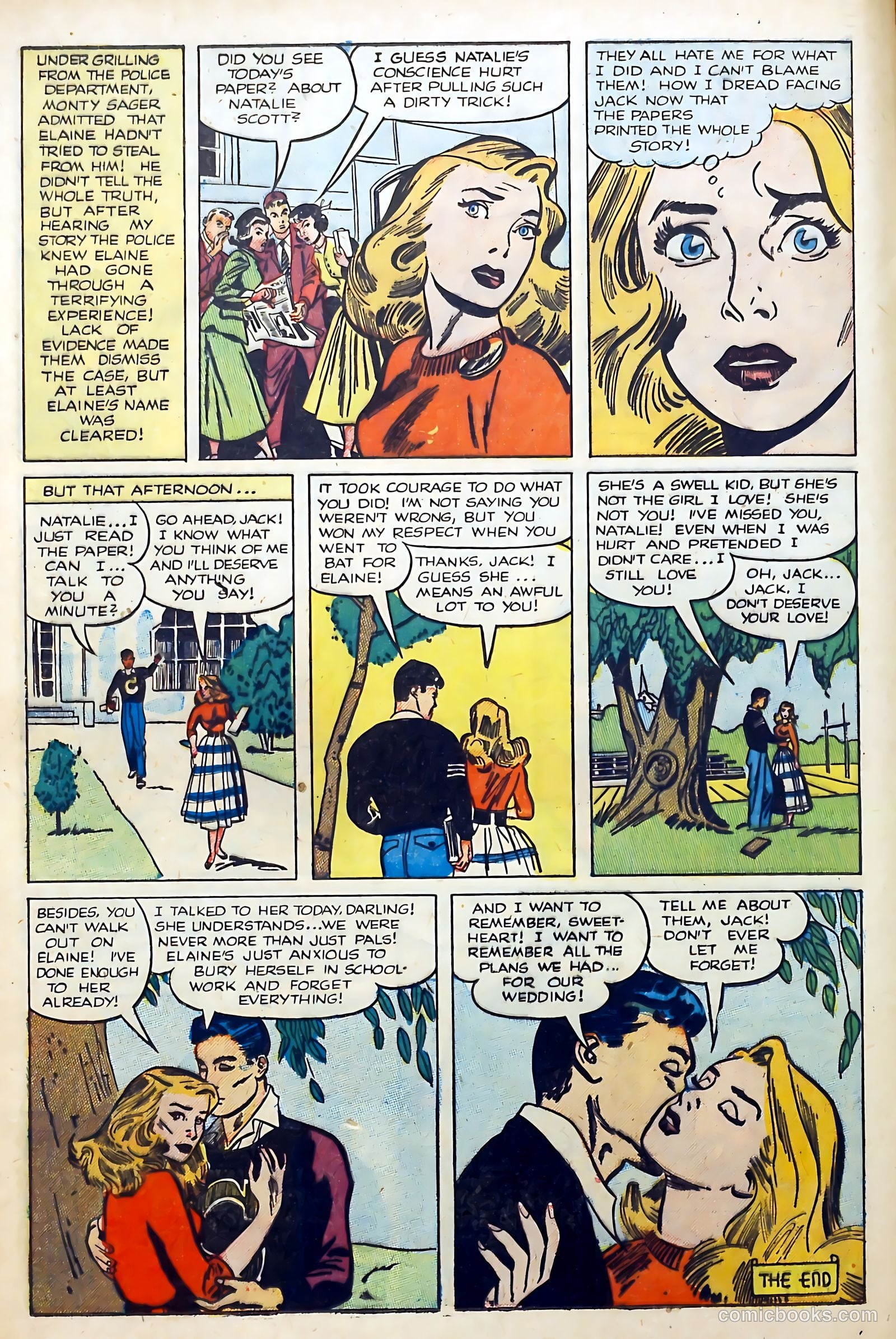 Lovers' Lane #39 (1954) — page 16 of 37