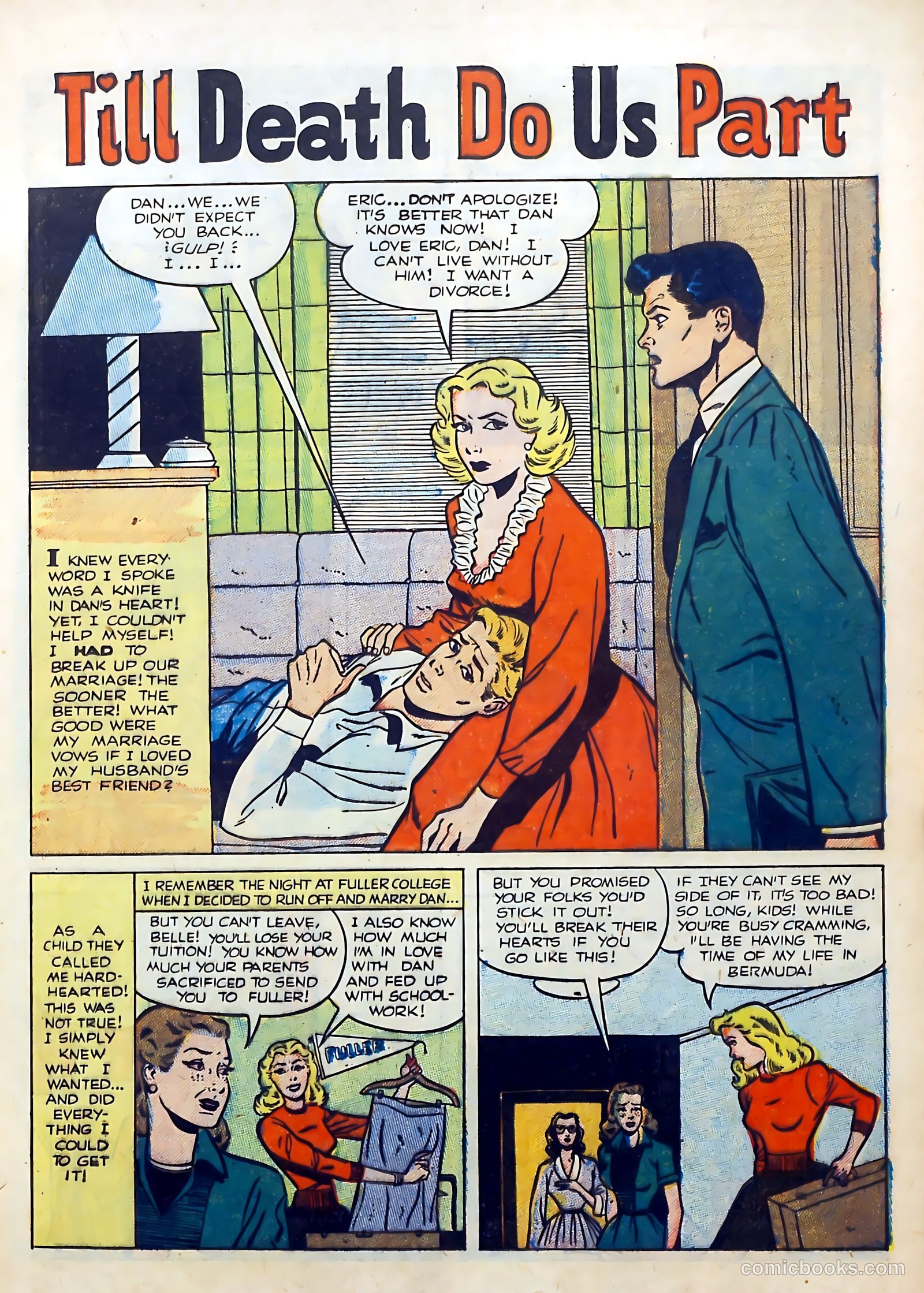 Lovers' Lane #39 (1954) — page 17 of 37