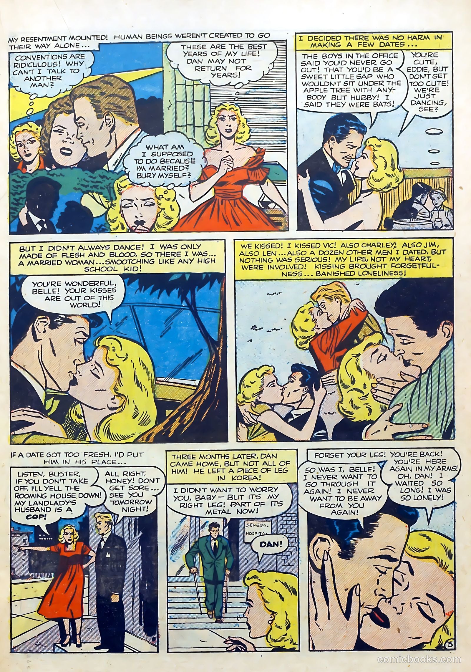 Lovers' Lane #39 (1954) — page 19 of 37