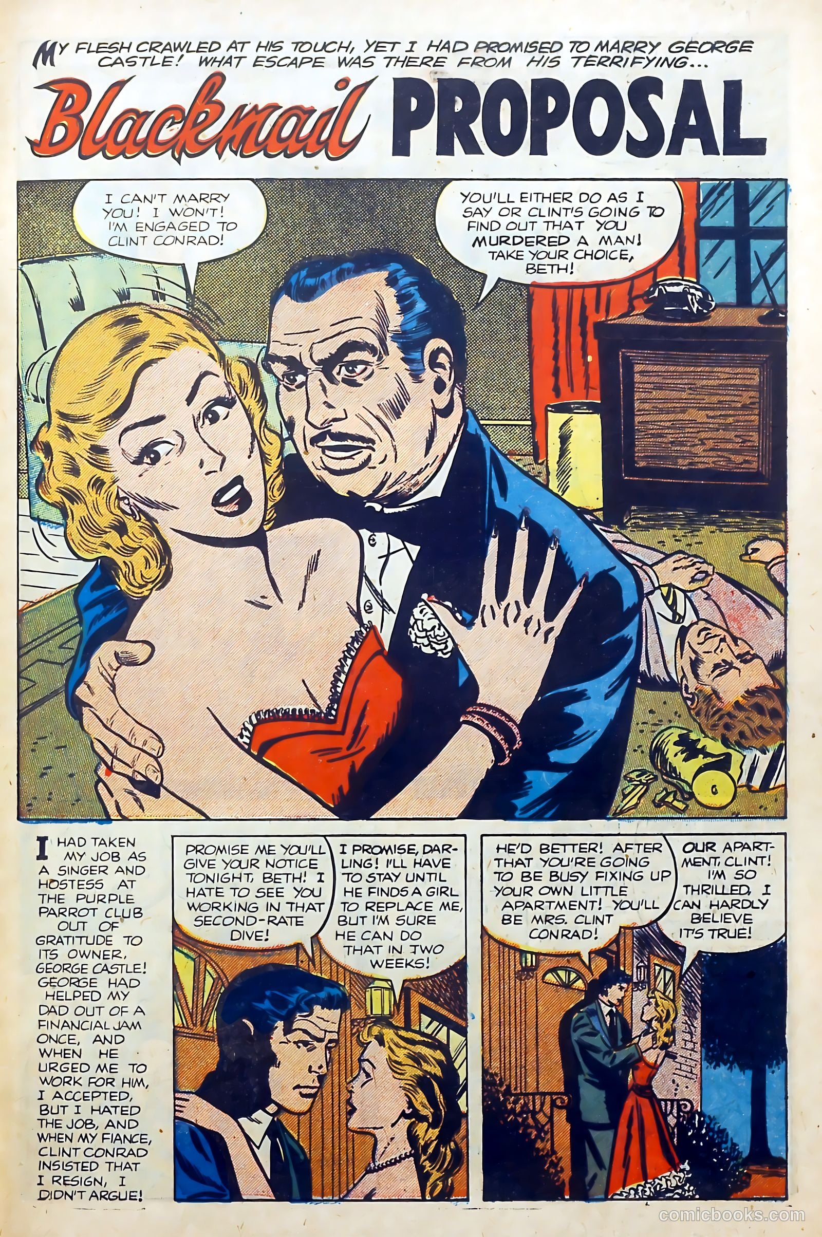 Lovers' Lane #39 (1954) — page 27 of 37