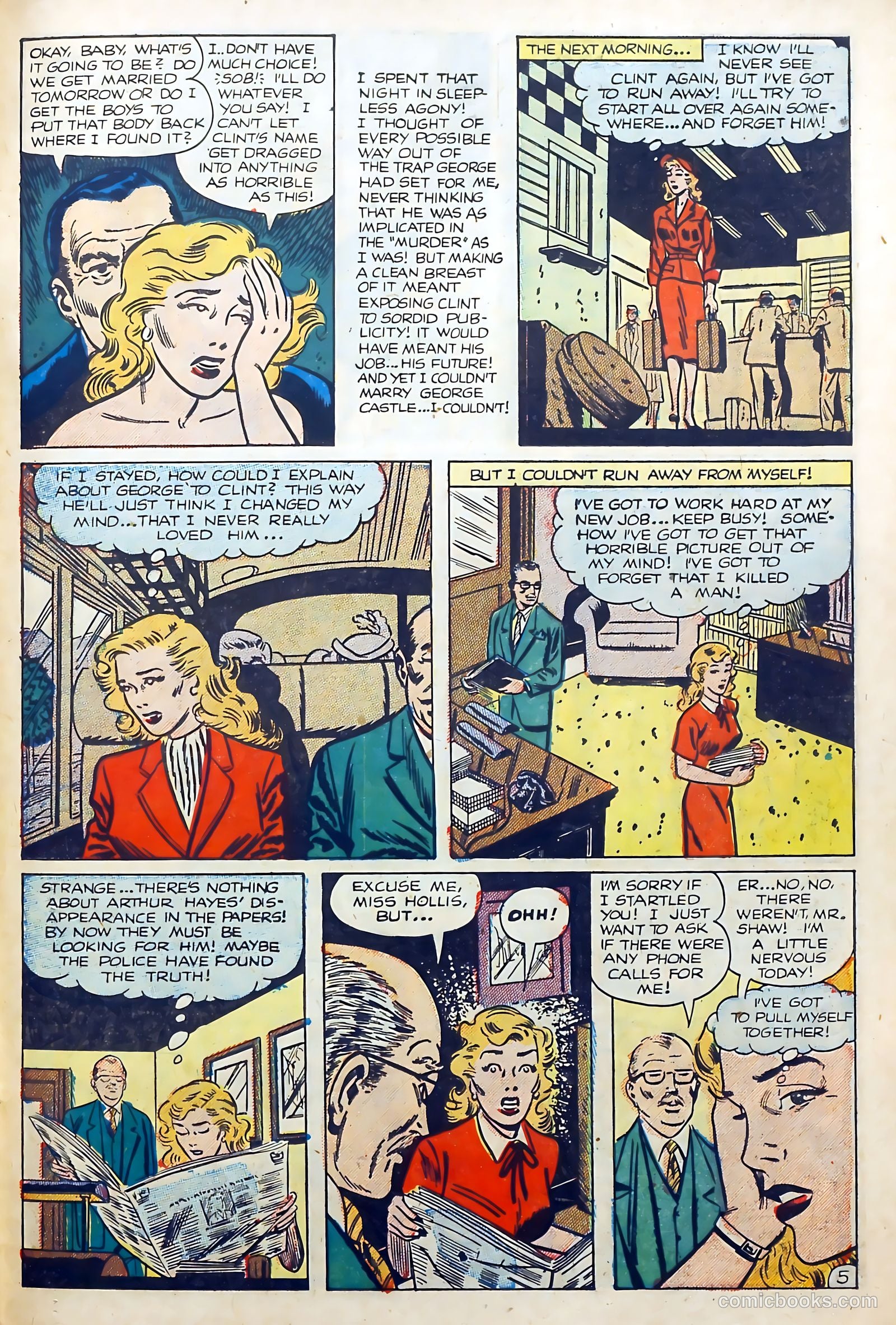 Lovers' Lane #39 (1954) — page 31 of 37