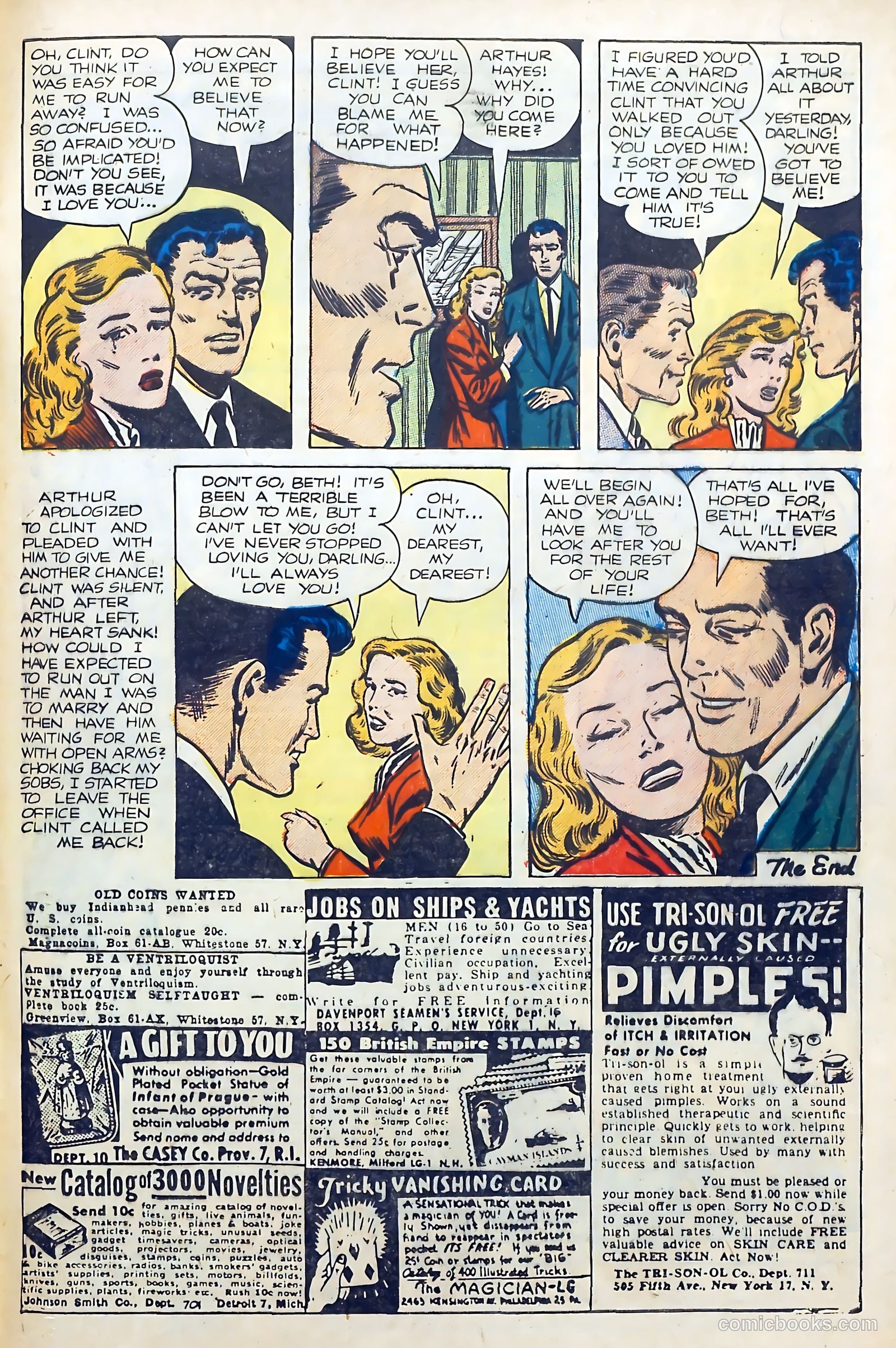 Lovers' Lane #39 (1954) — page 33 of 37