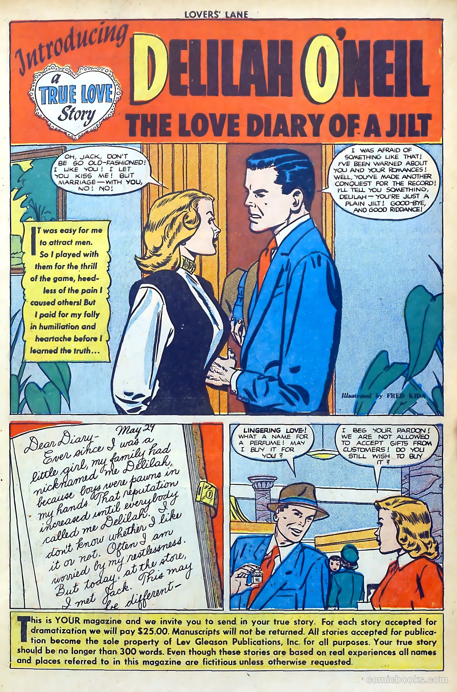 Lovers' Lane #4 (1950) — page 3 of 53