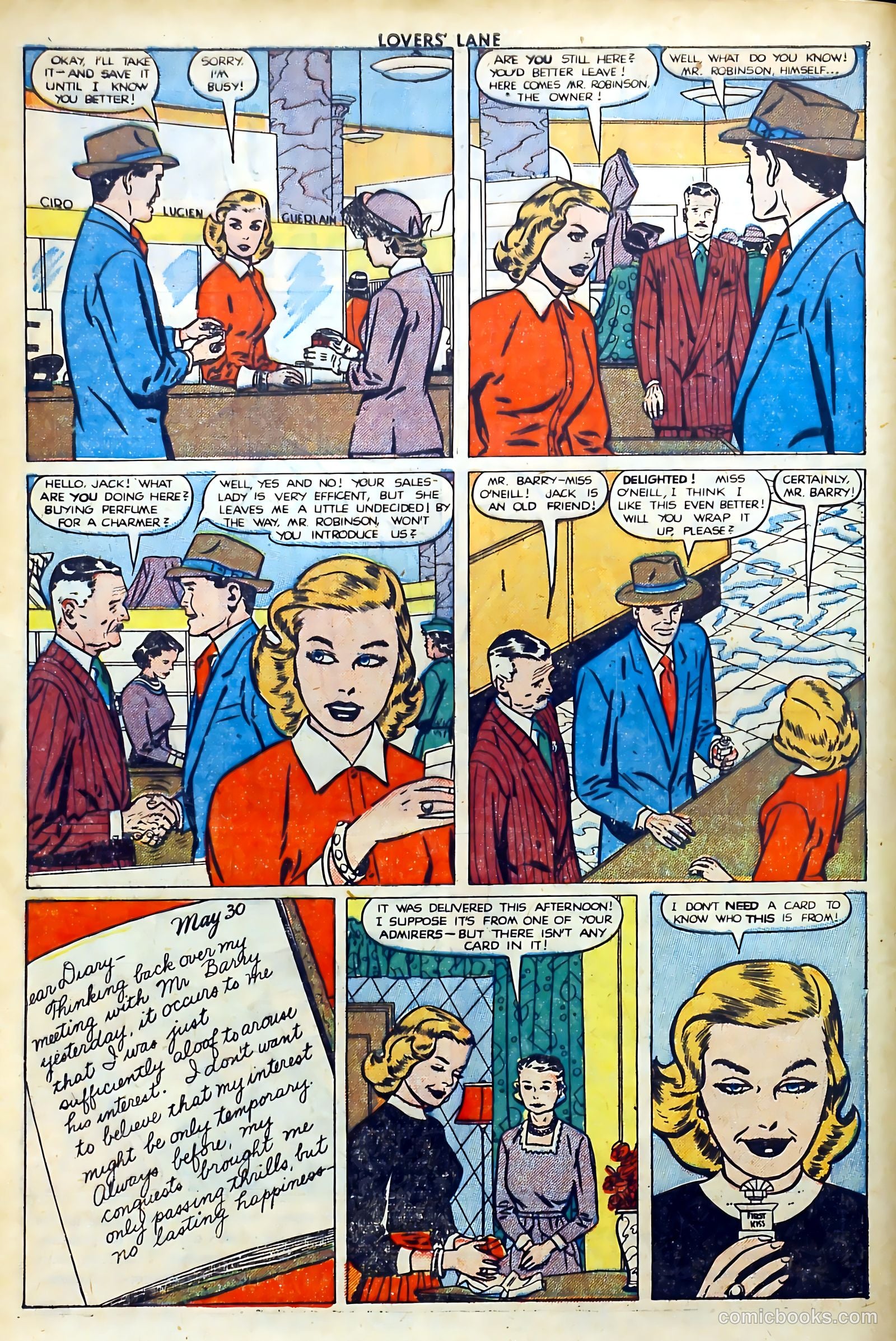 Lovers' Lane #4 (1950) — page 4 of 53
