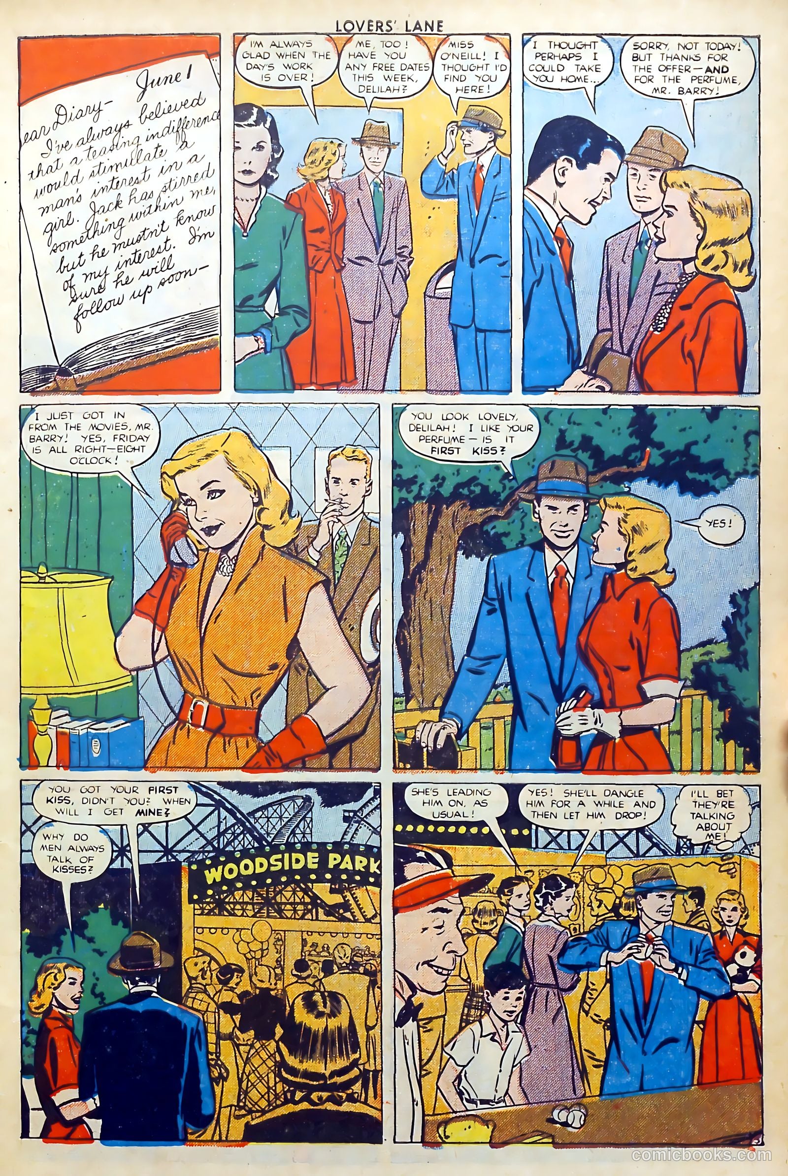 Lovers' Lane #4 (1950) — page 5 of 53