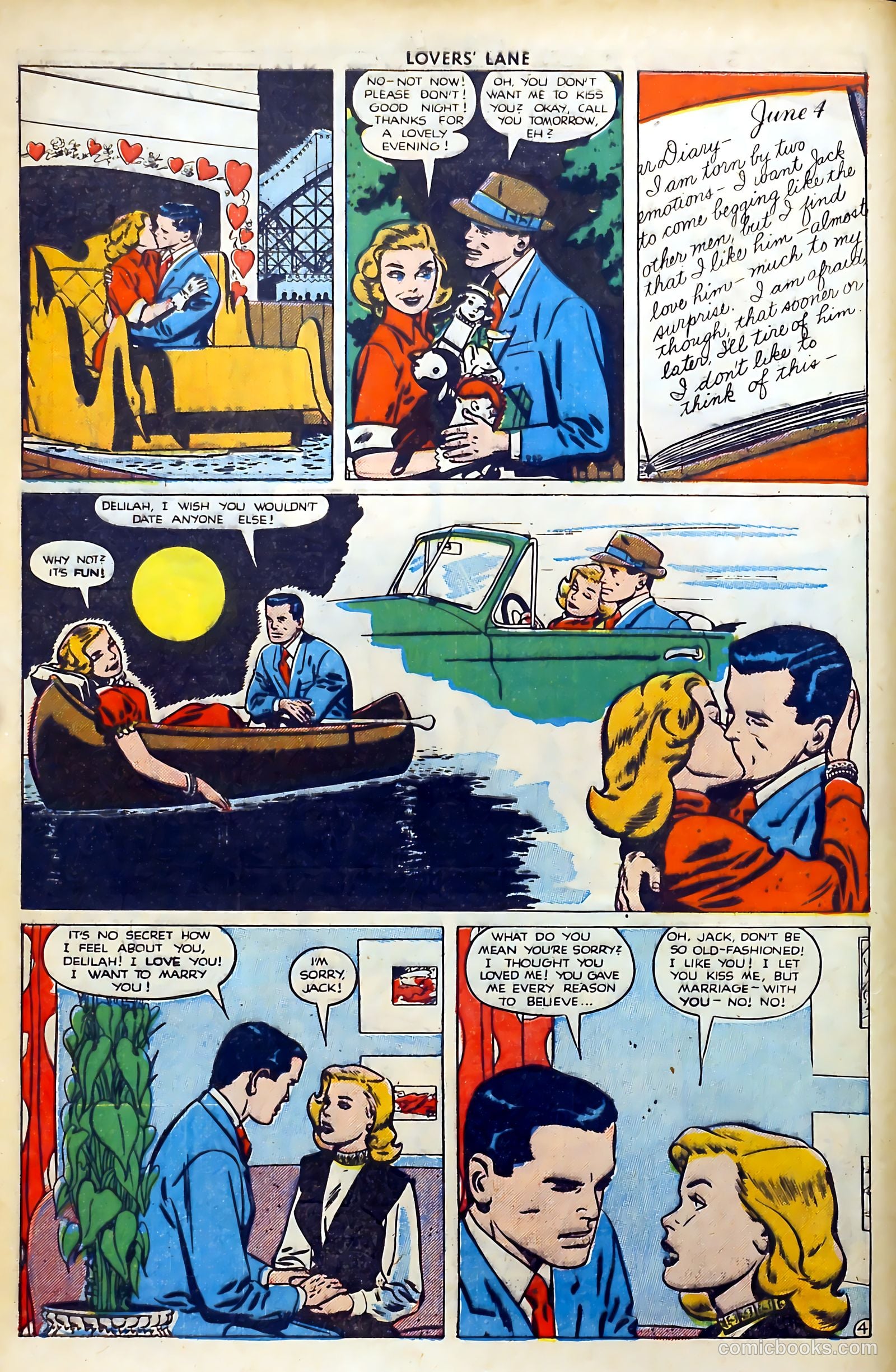 Lovers' Lane #4 (1950) — page 6 of 53
