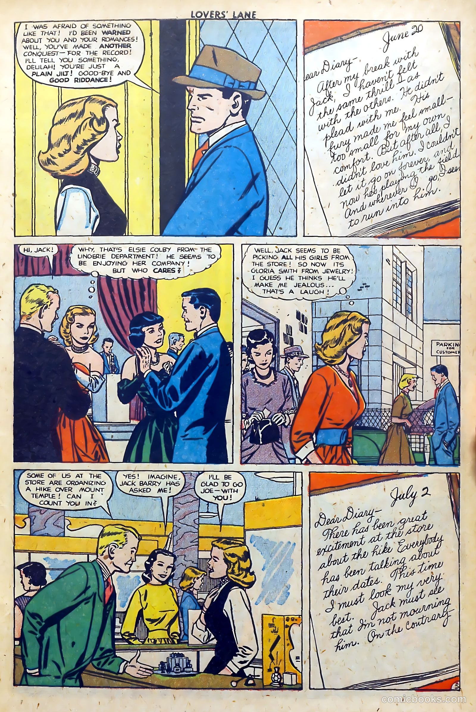 Lovers' Lane #4 (1950) — page 7 of 53