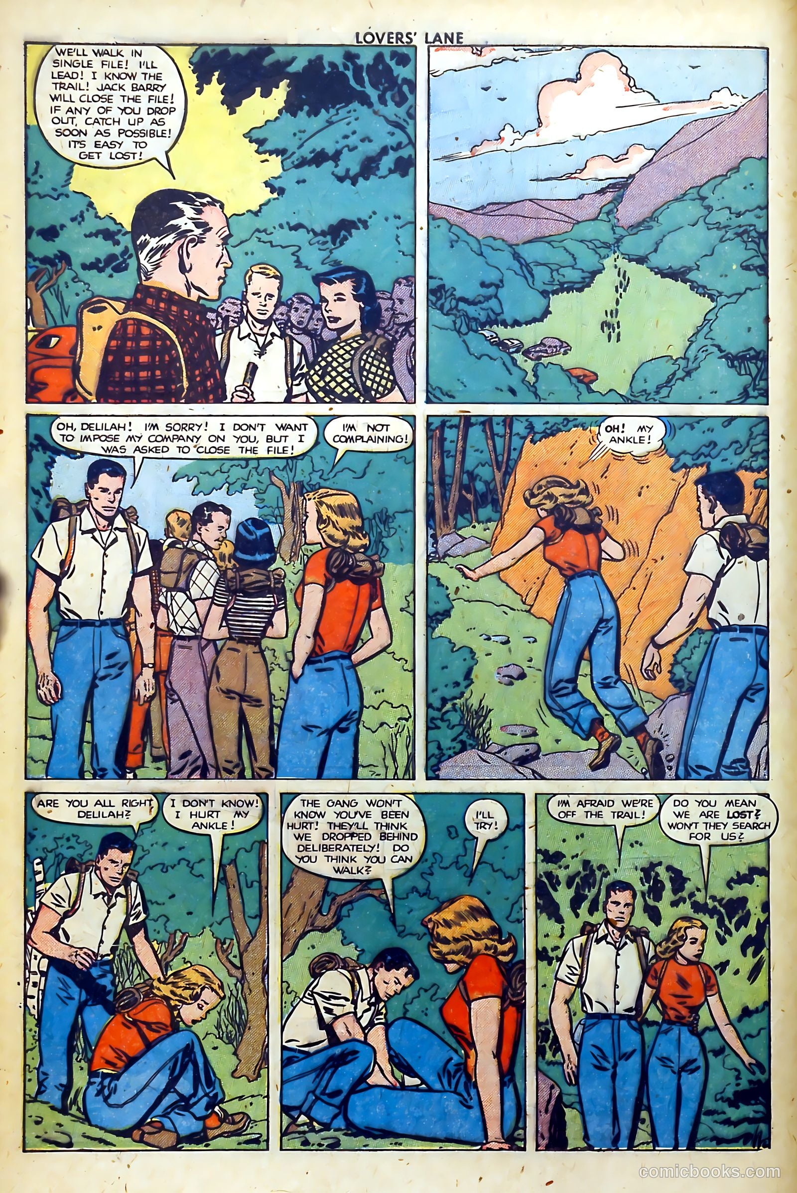 Lovers' Lane #4 (1950) — page 8 of 53
