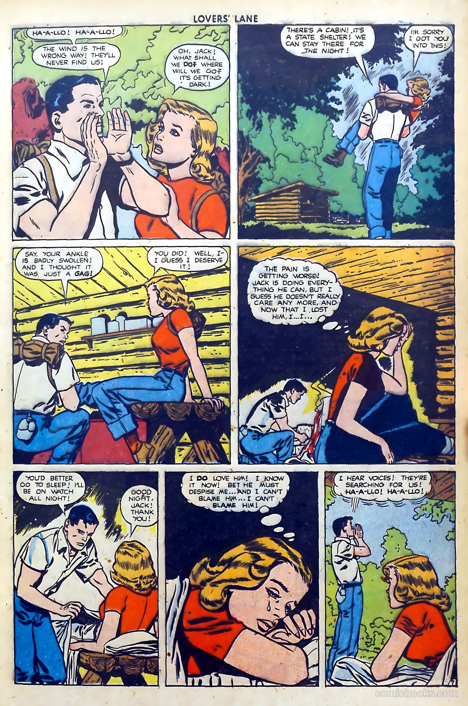 Lovers' Lane #4 (1950) — page 9 of 53