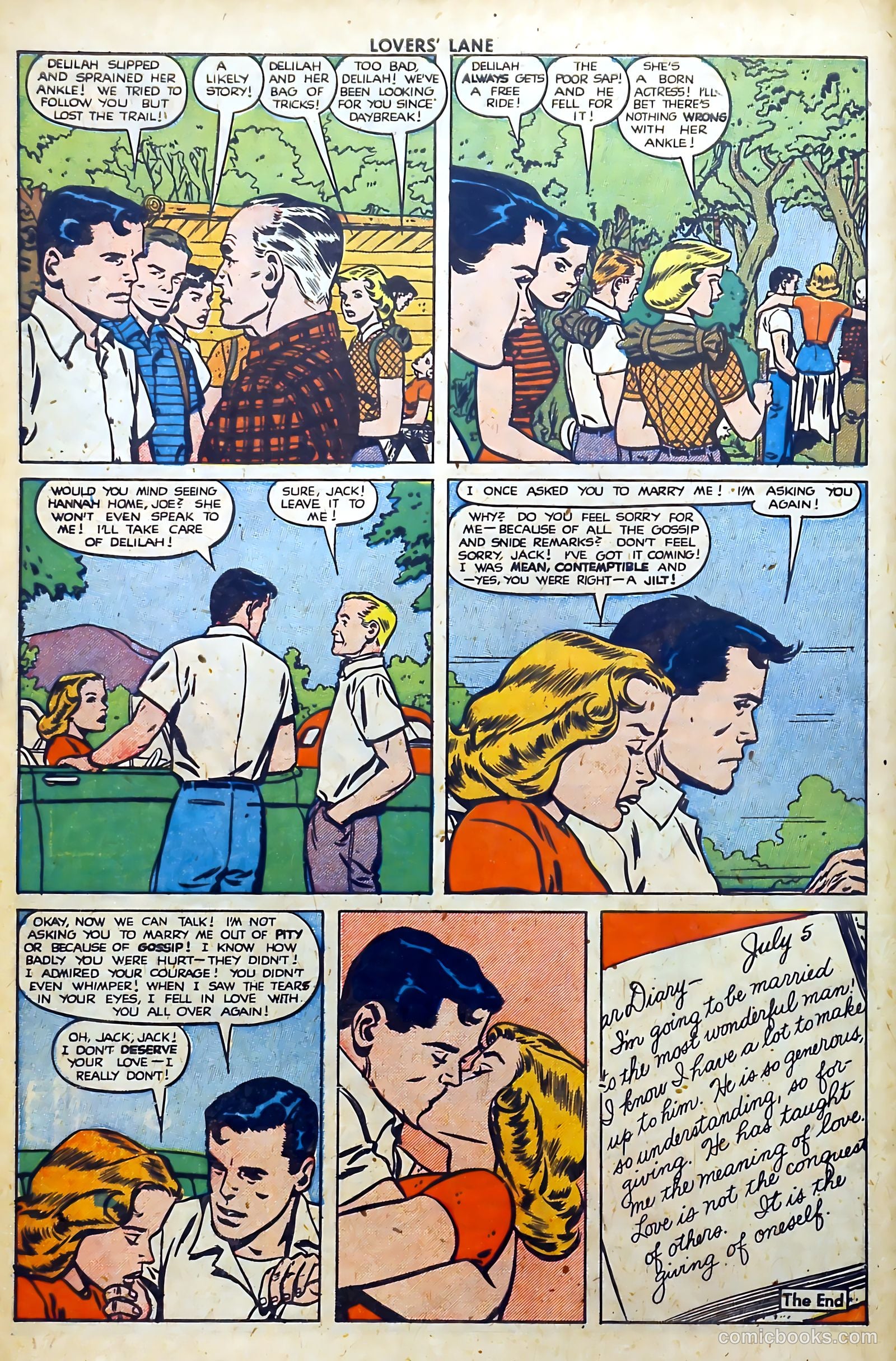 Lovers' Lane #4 (1950) — page 10 of 53