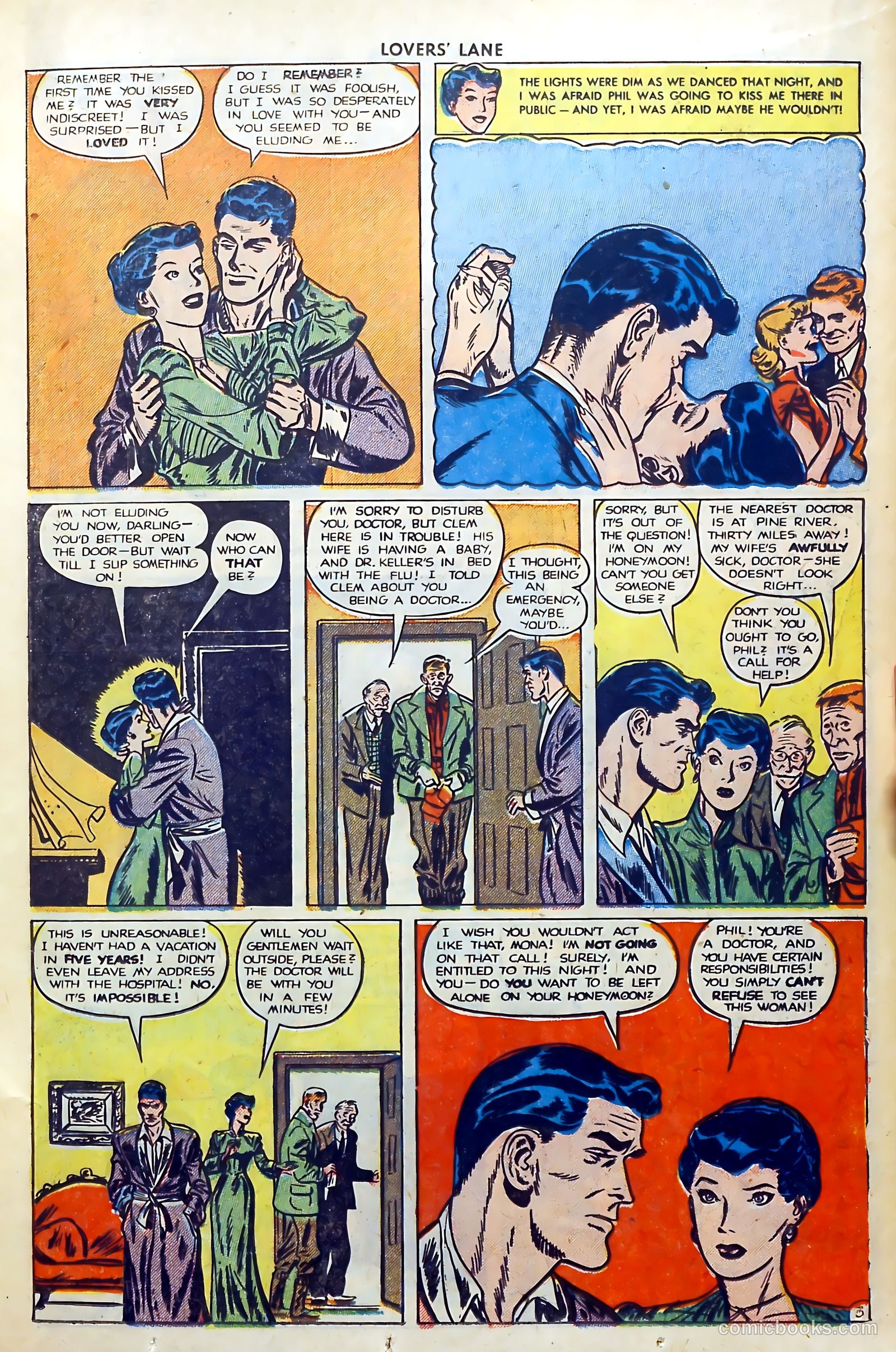 Lovers' Lane #4 (1950) — page 15 of 53