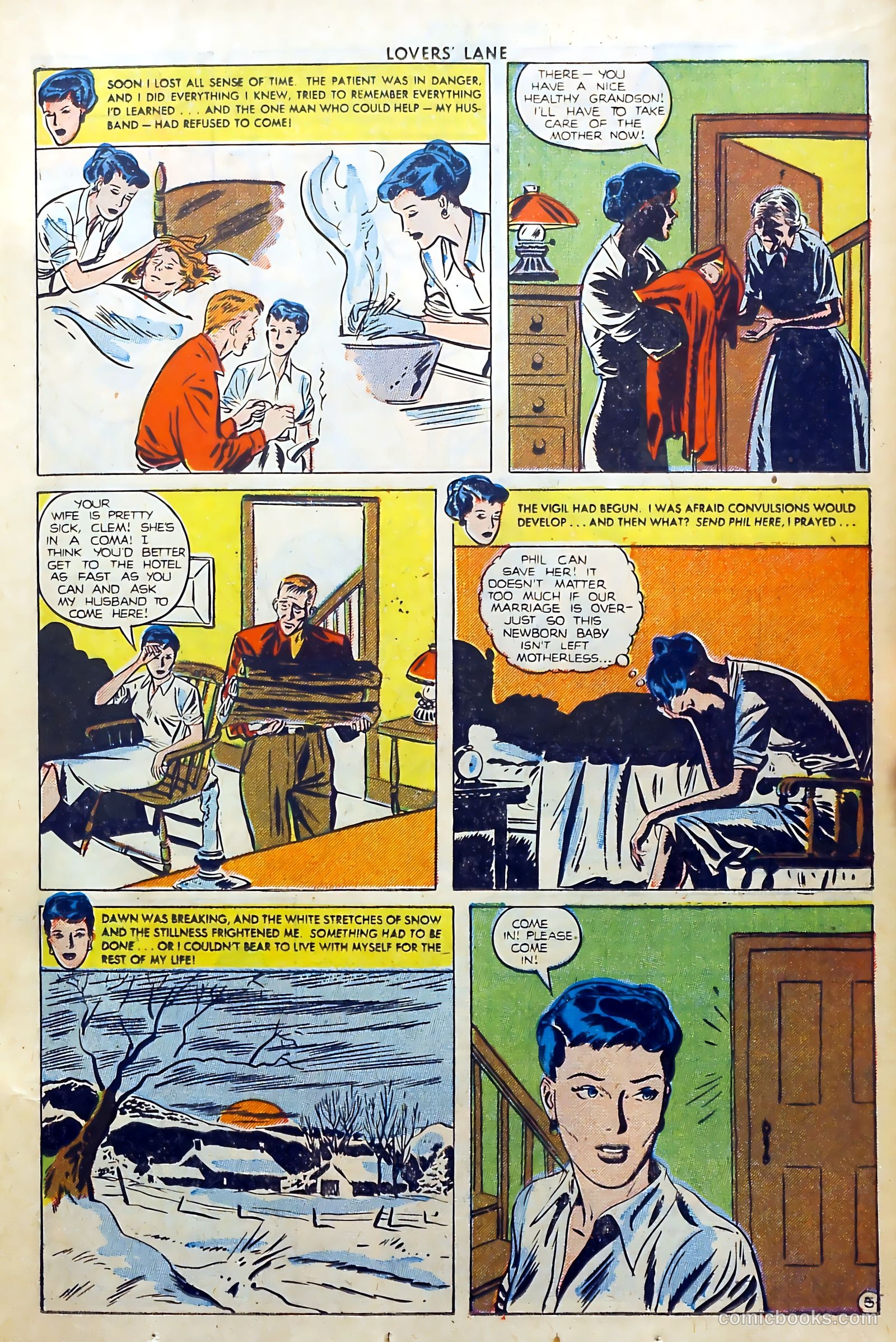 Lovers' Lane #4 (1950) — page 17 of 53