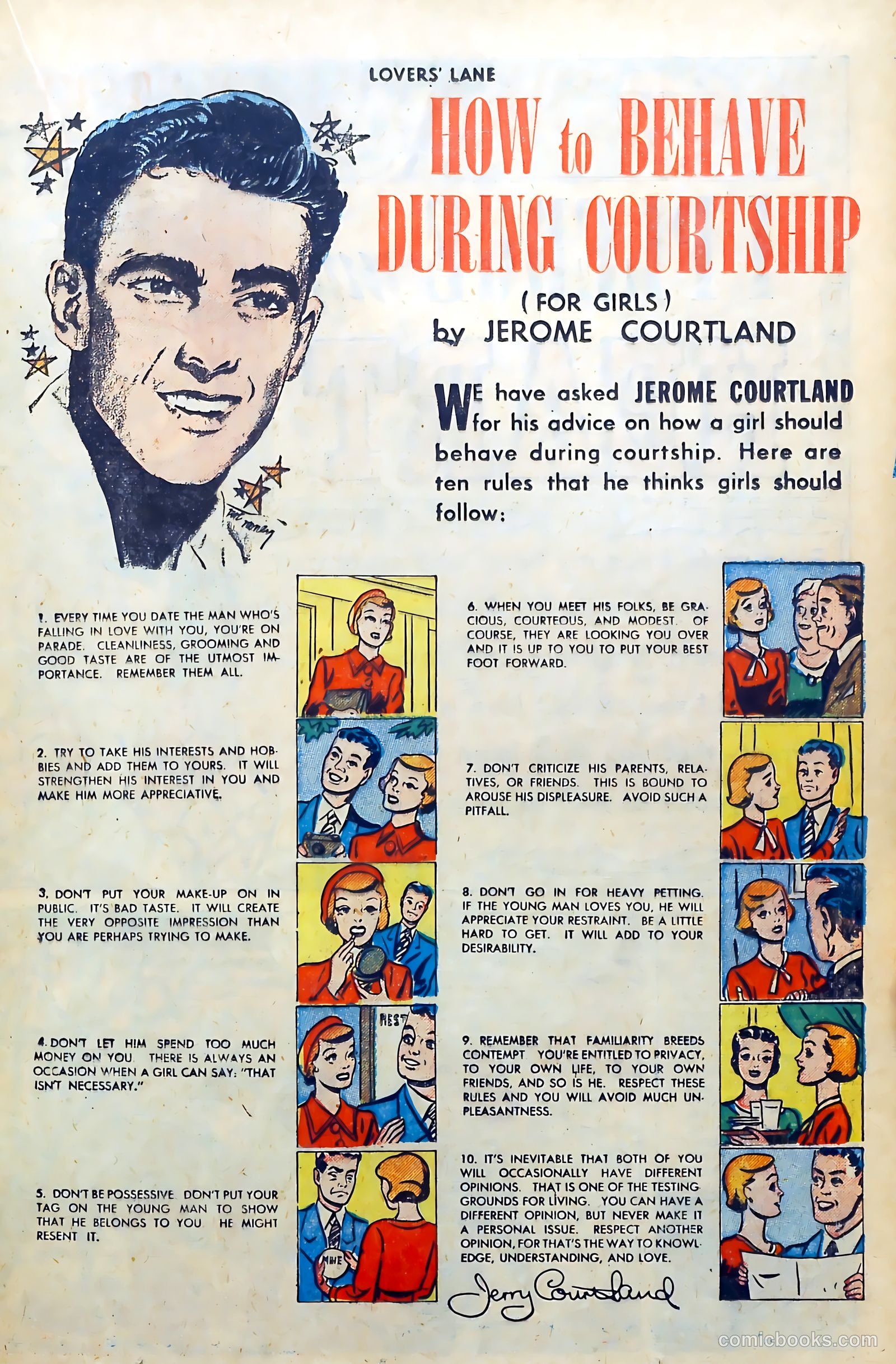 Lovers' Lane #4 (1950) — page 25 of 53