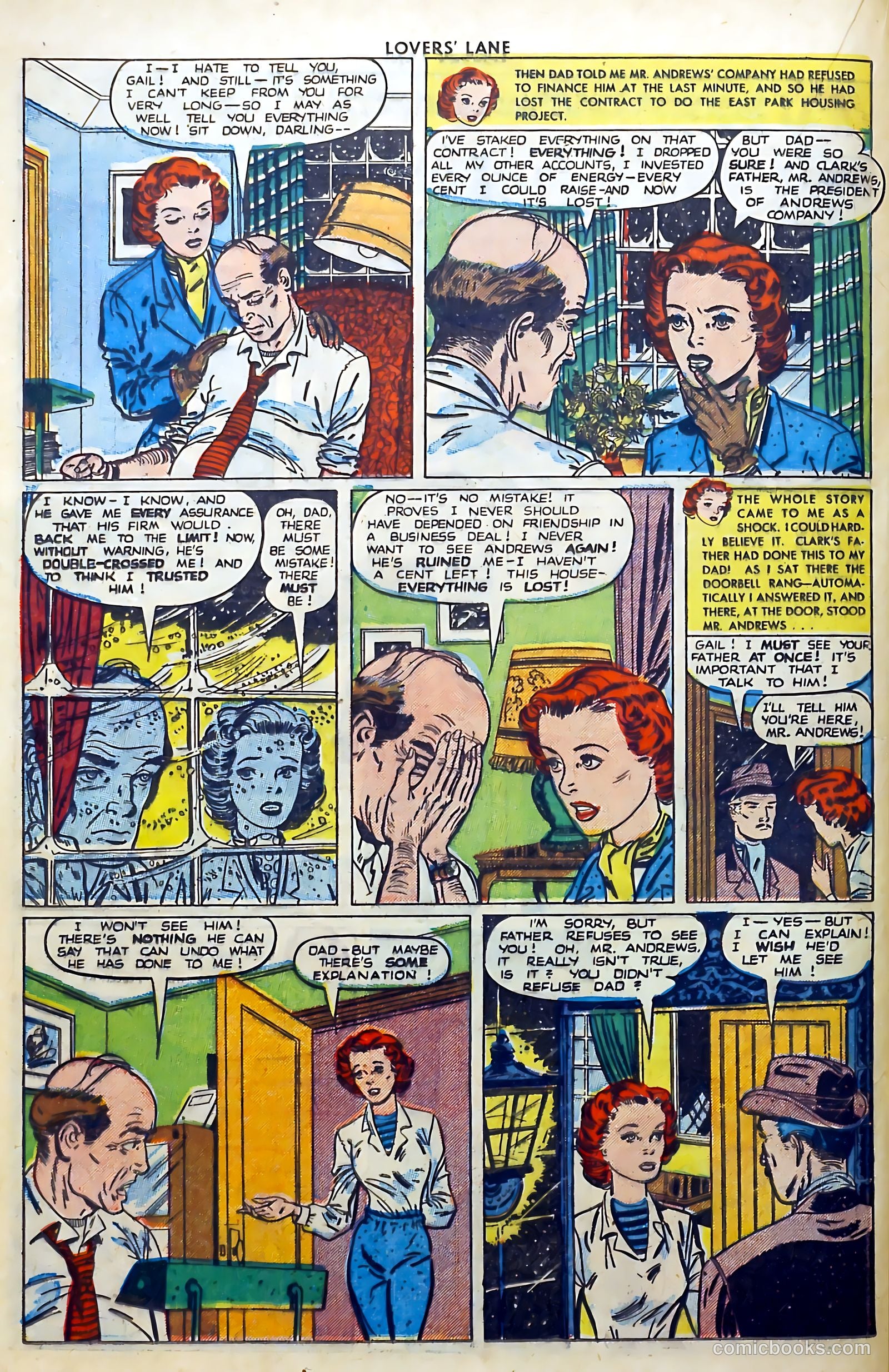 Lovers' Lane #4 (1950) — page 30 of 53