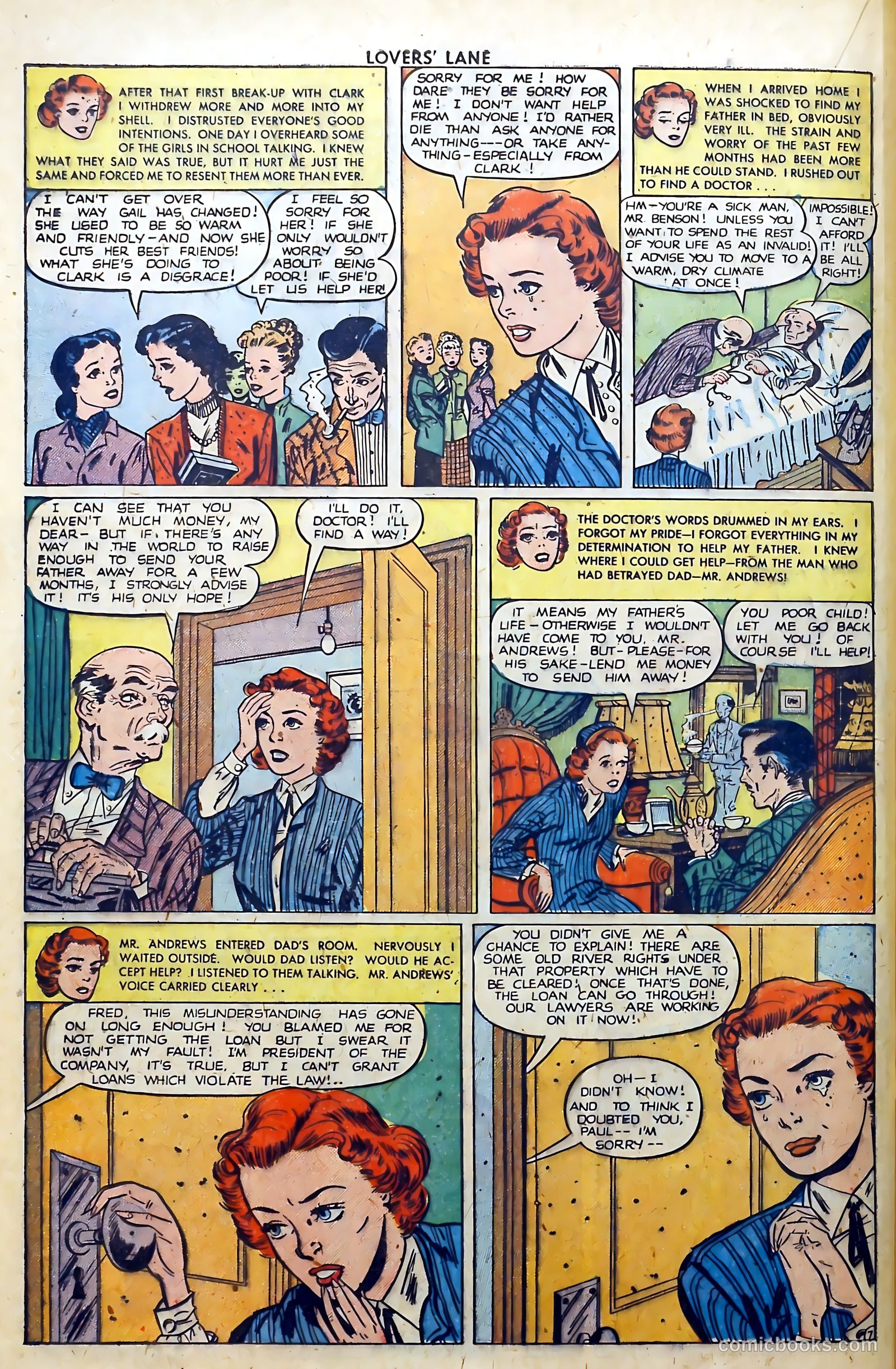 Lovers' Lane #4 (1950) — page 32 of 53