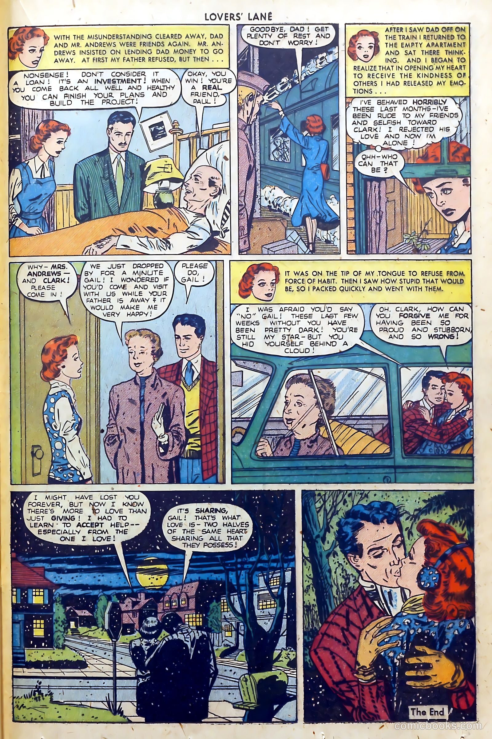 Lovers' Lane #4 (1950) — page 33 of 53