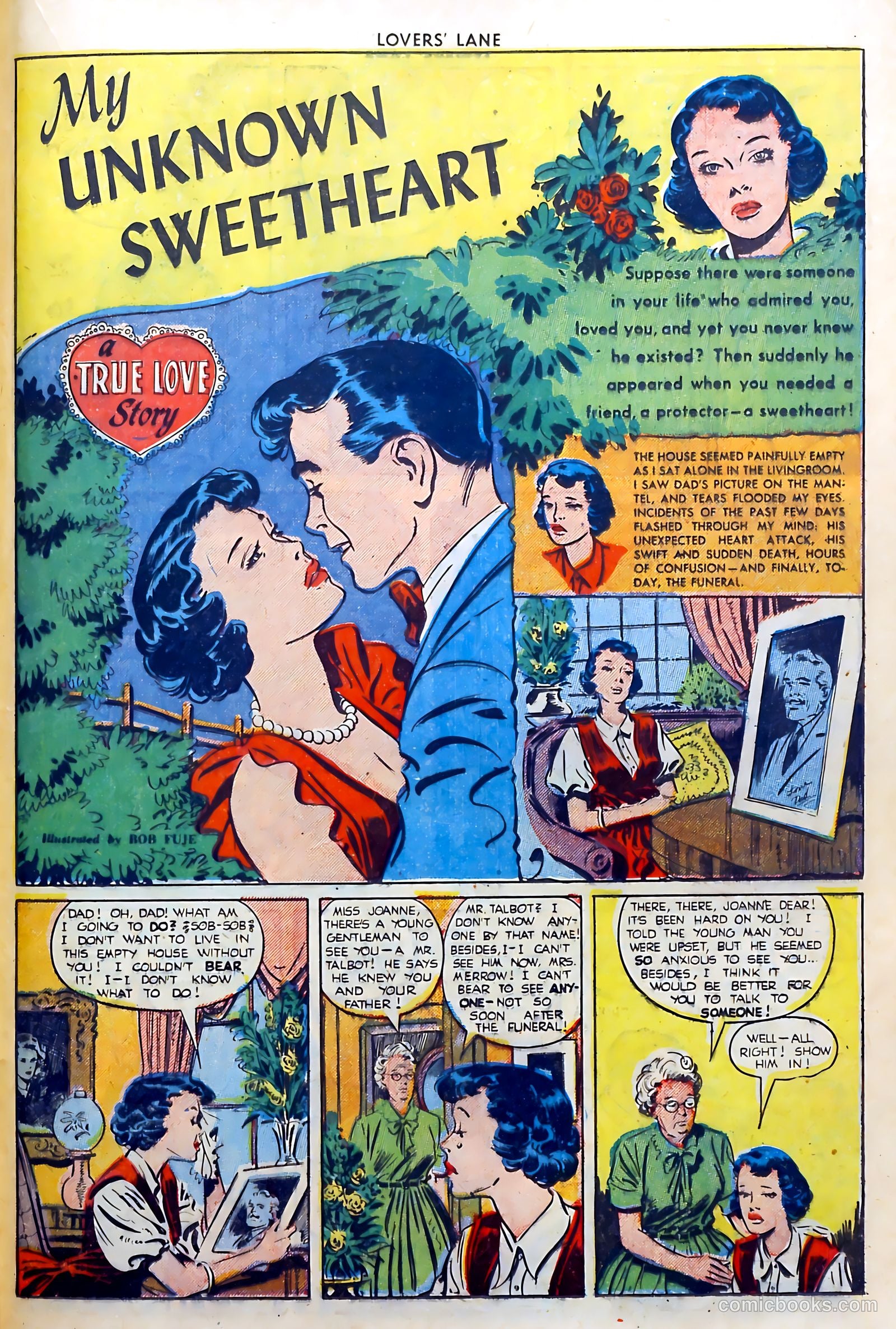 Lovers' Lane #4 (1950) — page 35 of 53