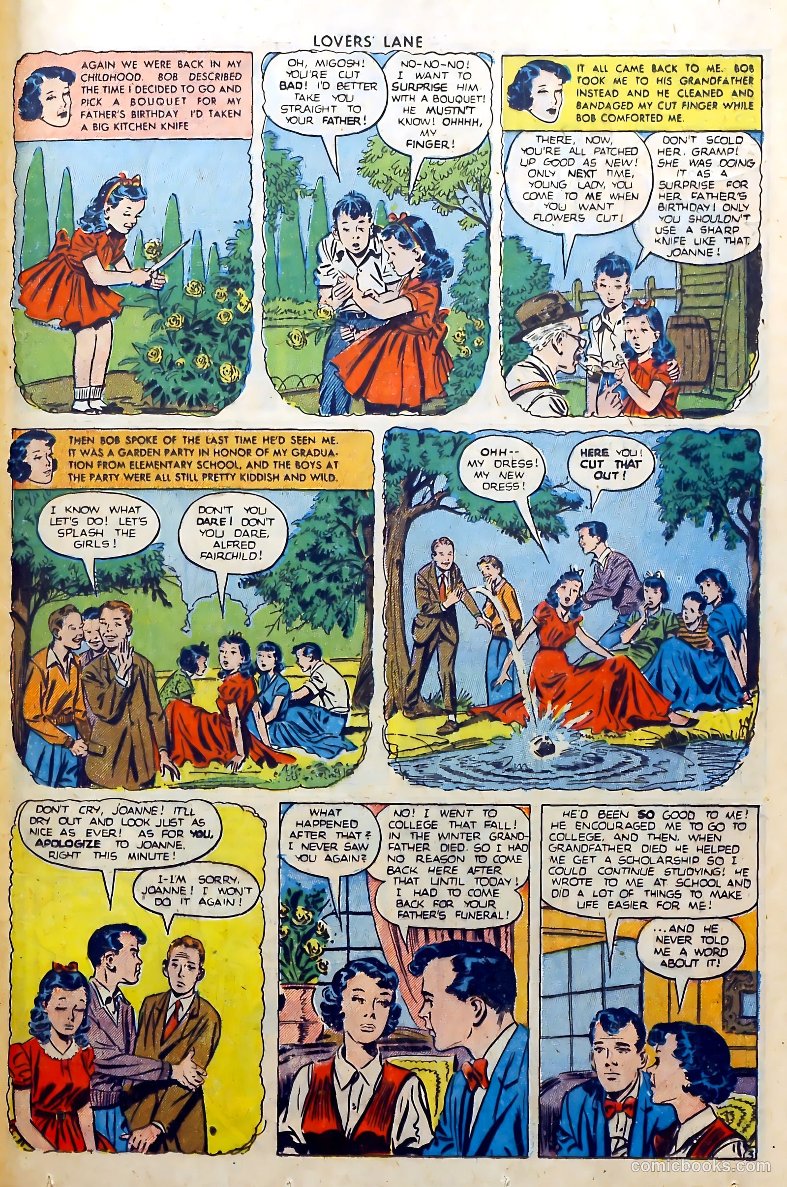Lovers' Lane #4 (1950) — page 37 of 53