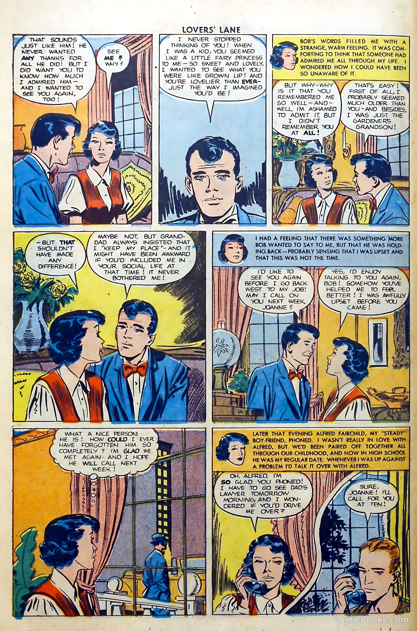 Lovers' Lane #4 (1950) — page 38 of 53