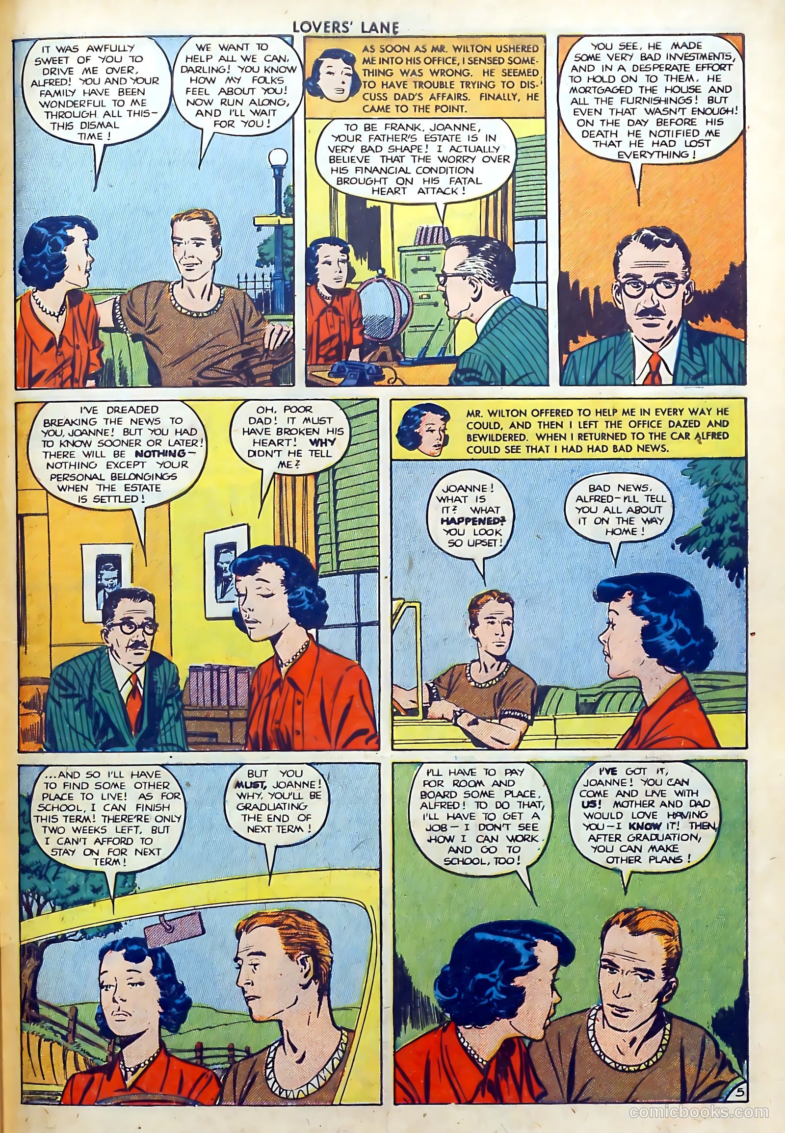 Lovers' Lane #4 (1950) — page 39 of 53