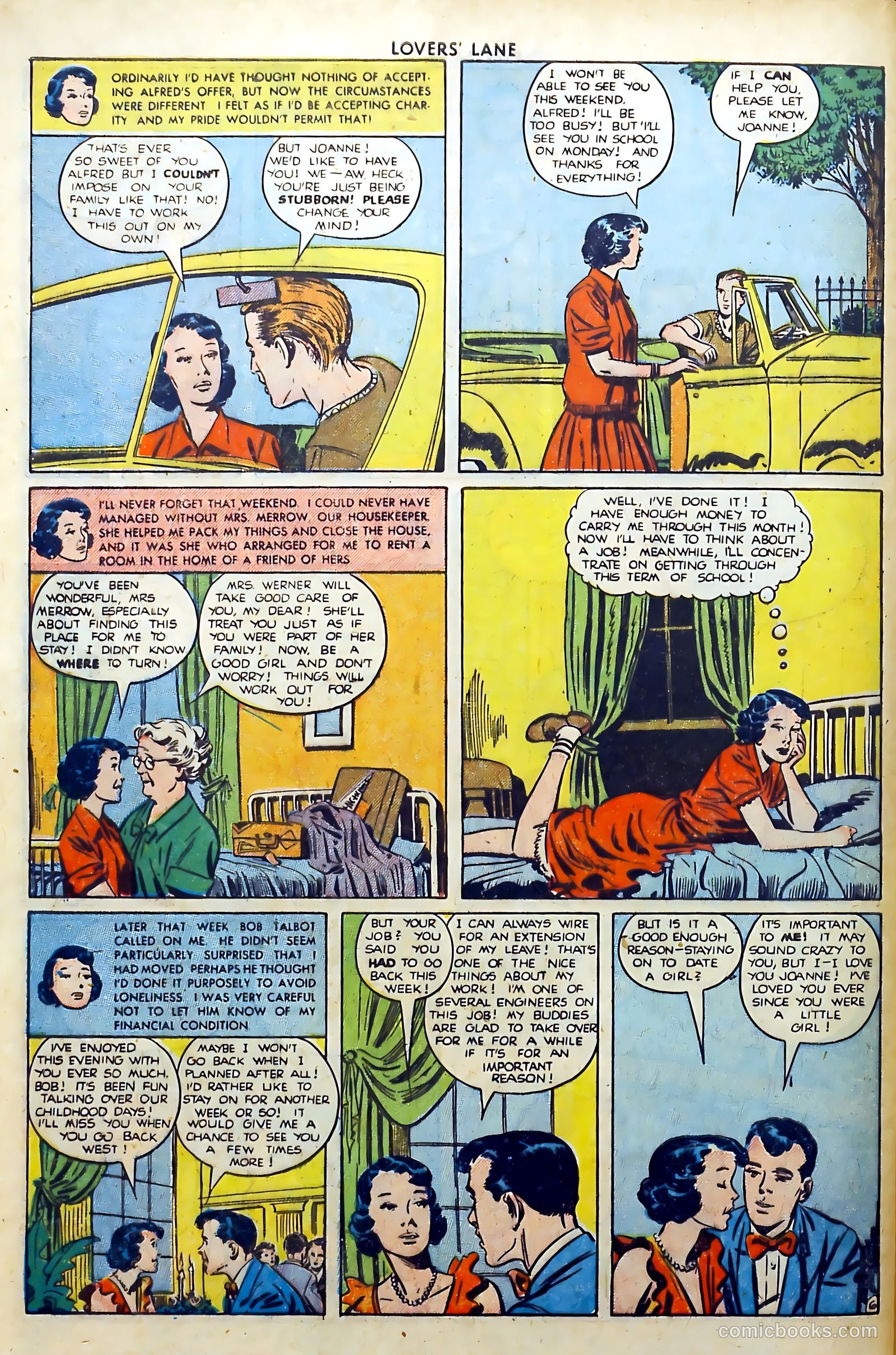 Lovers' Lane #4 (1950) — page 40 of 53