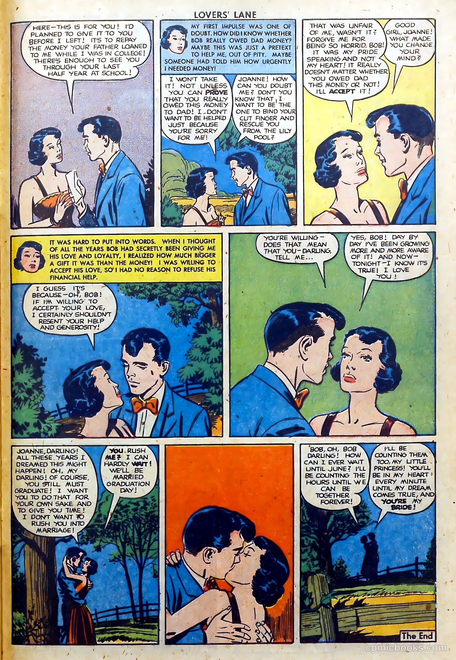 Lovers' Lane #4 (1950) — page 43 of 53
