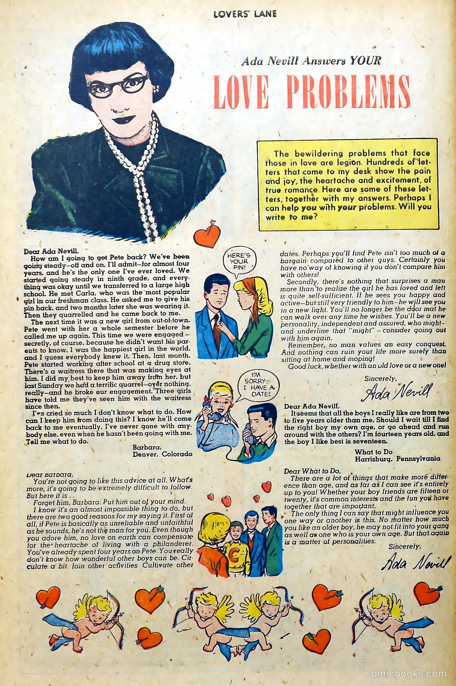 Lovers' Lane #4 (1950) — page 46 of 53