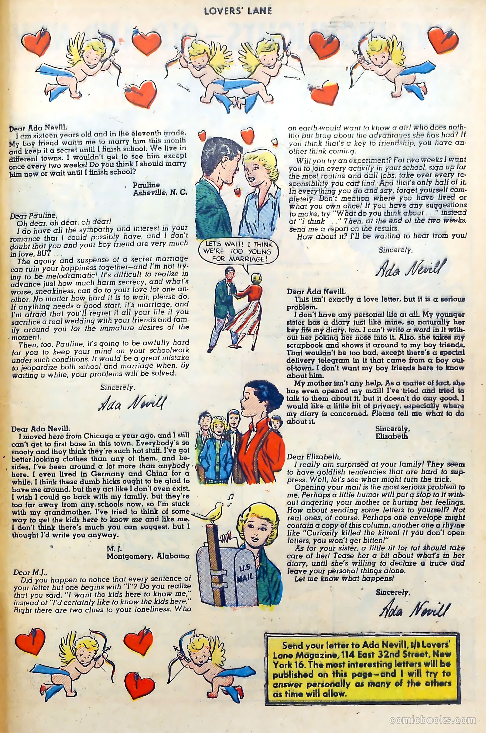 Lovers' Lane #4 (1950) — page 47 of 53