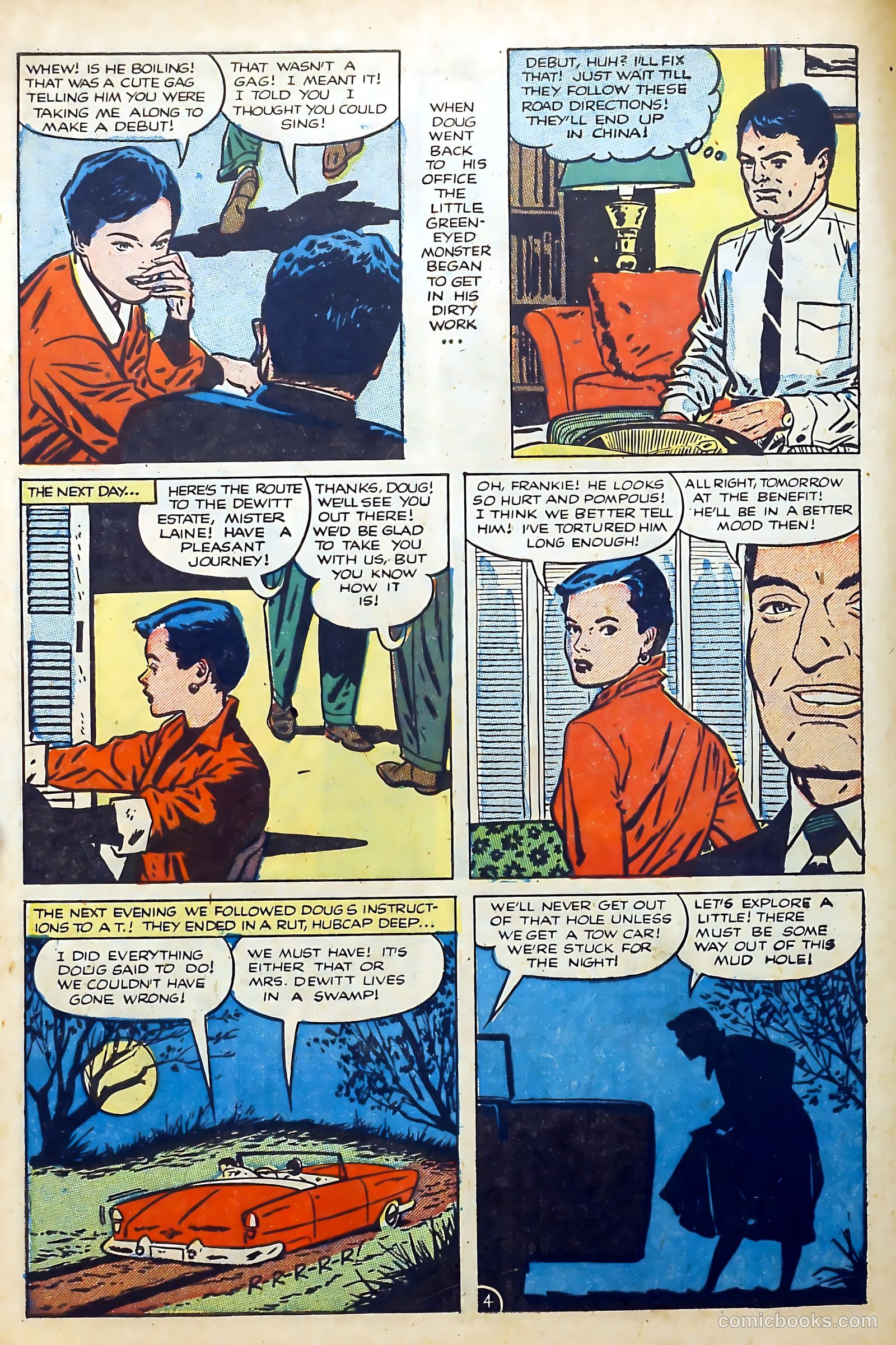 Lovers' Lane #40 (1954) — page 6 of 37