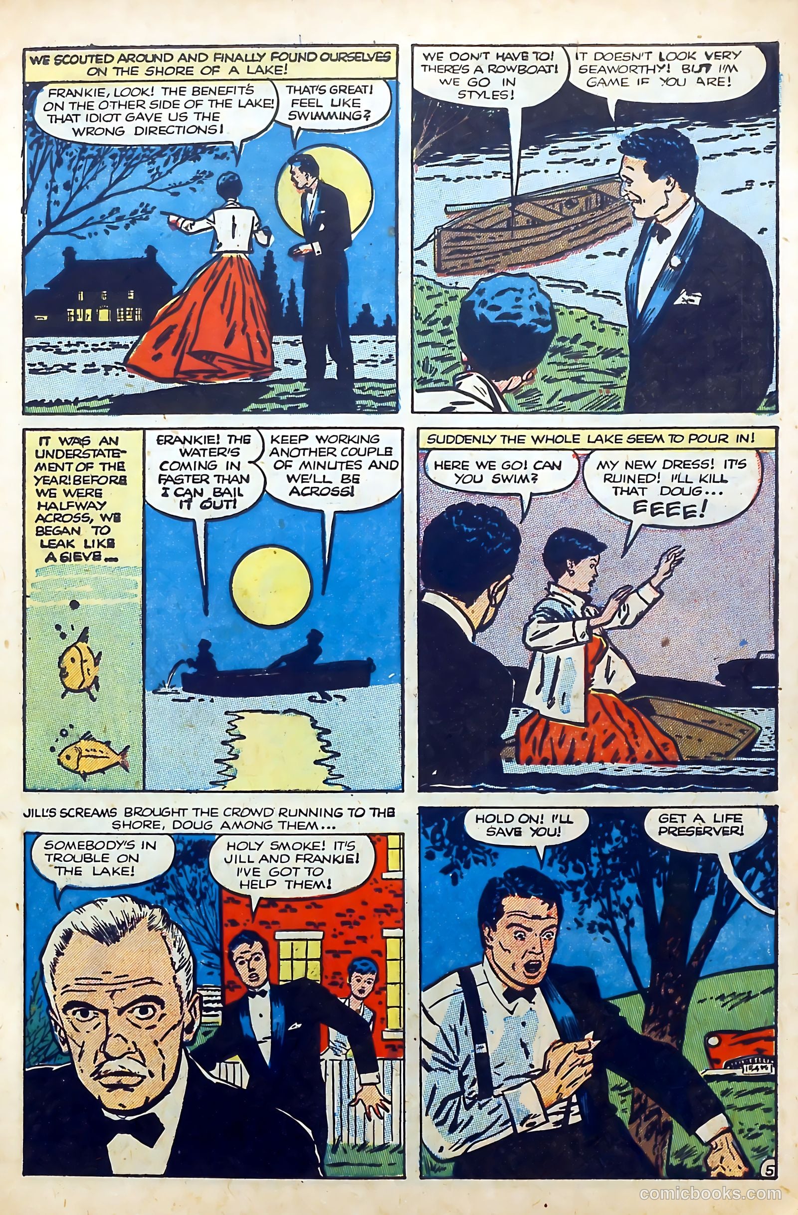 Lovers' Lane #40 (1954) — page 7 of 37