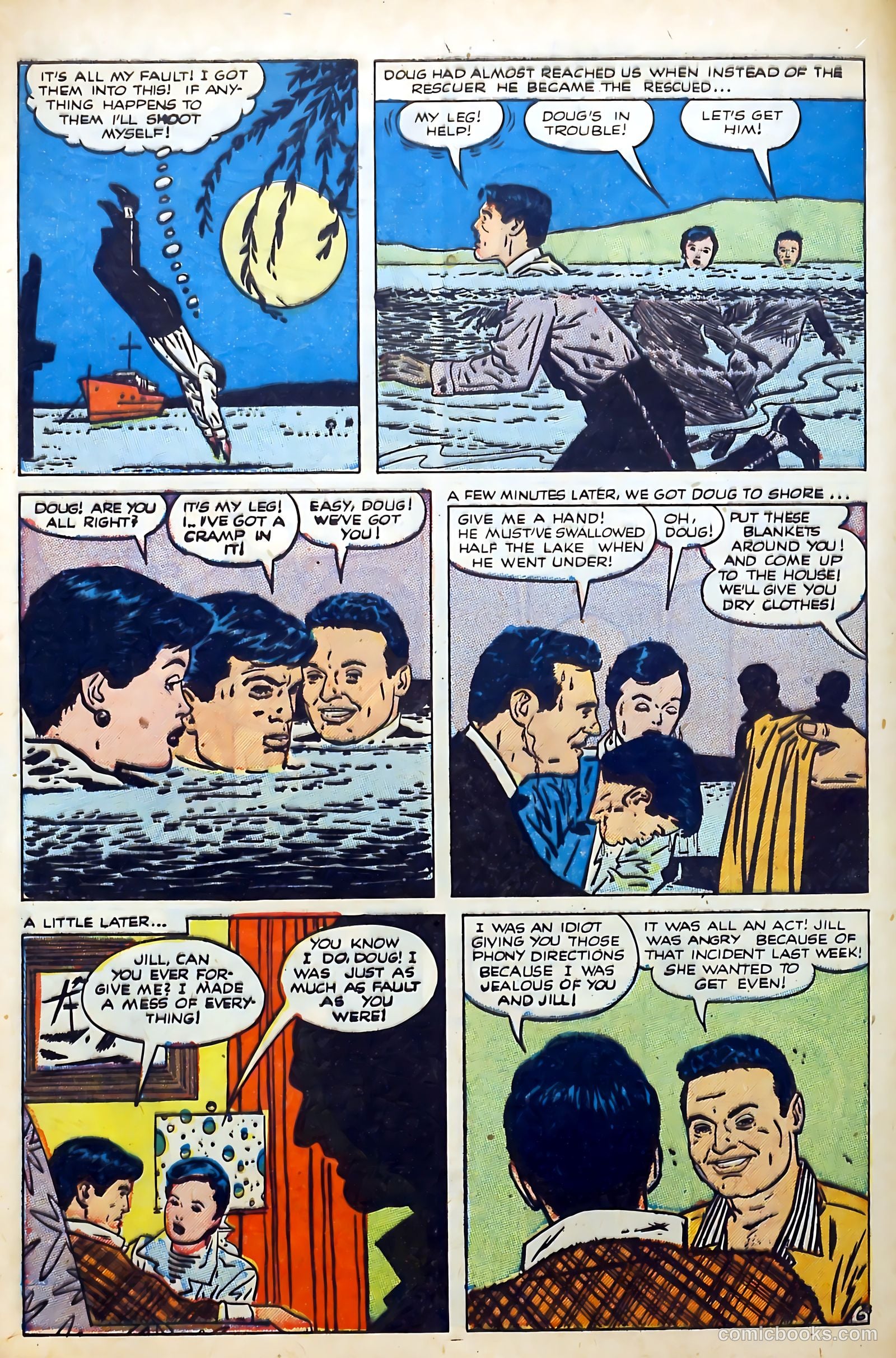 Lovers' Lane #40 (1954) — page 8 of 37