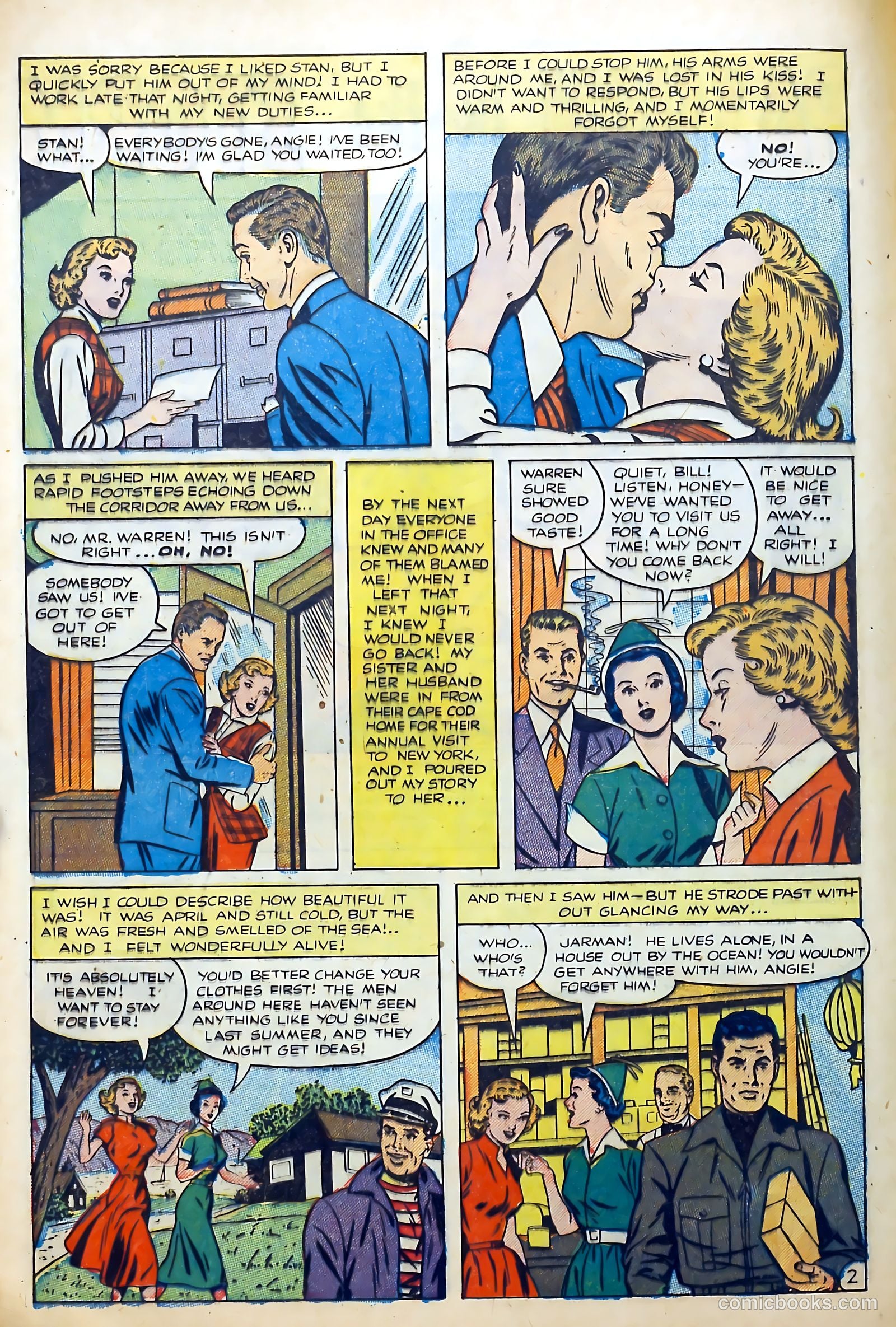 Lovers' Lane #40 (1954) — page 12 of 37