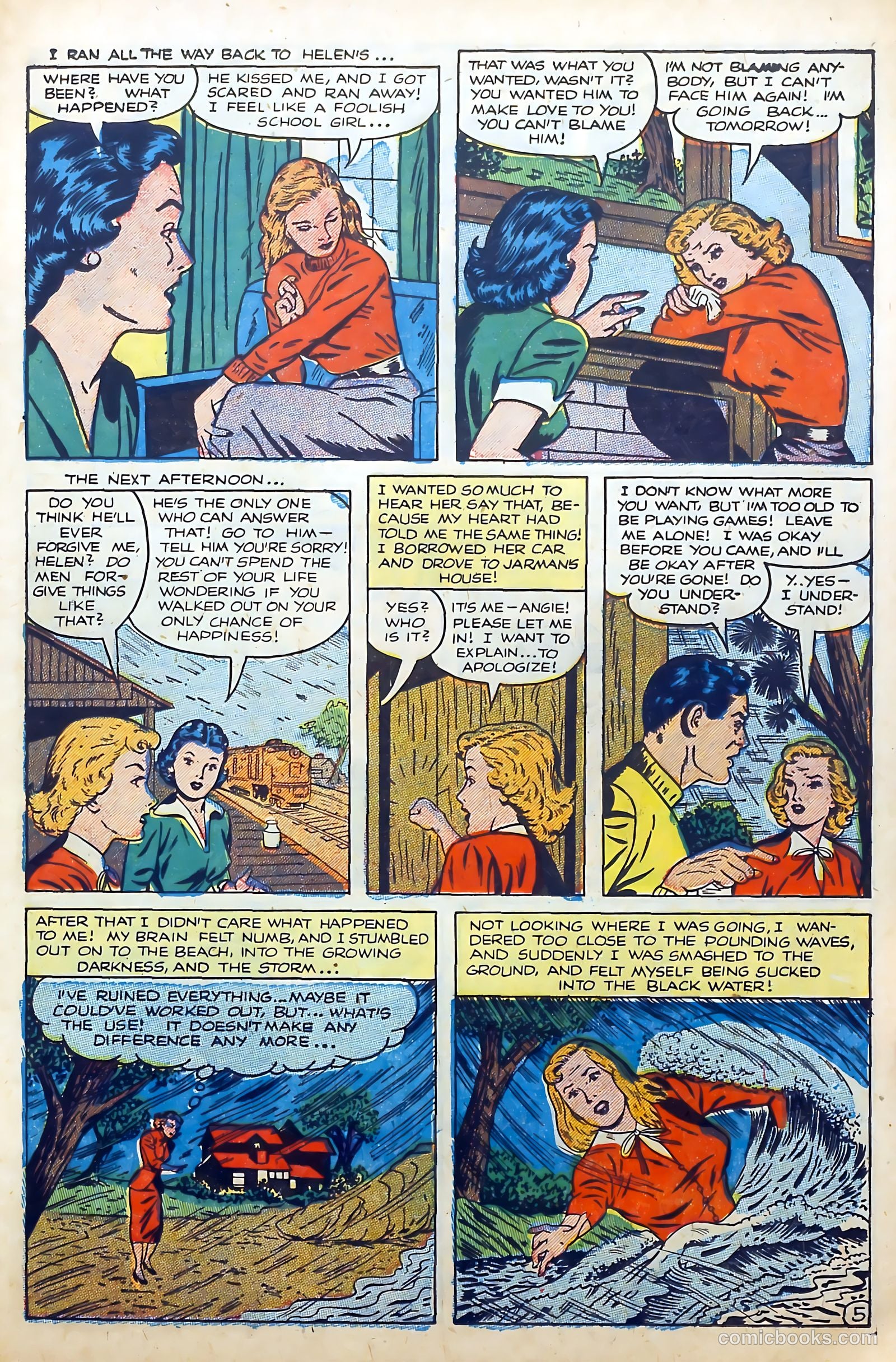 Lovers' Lane #40 (1954) — page 15 of 37