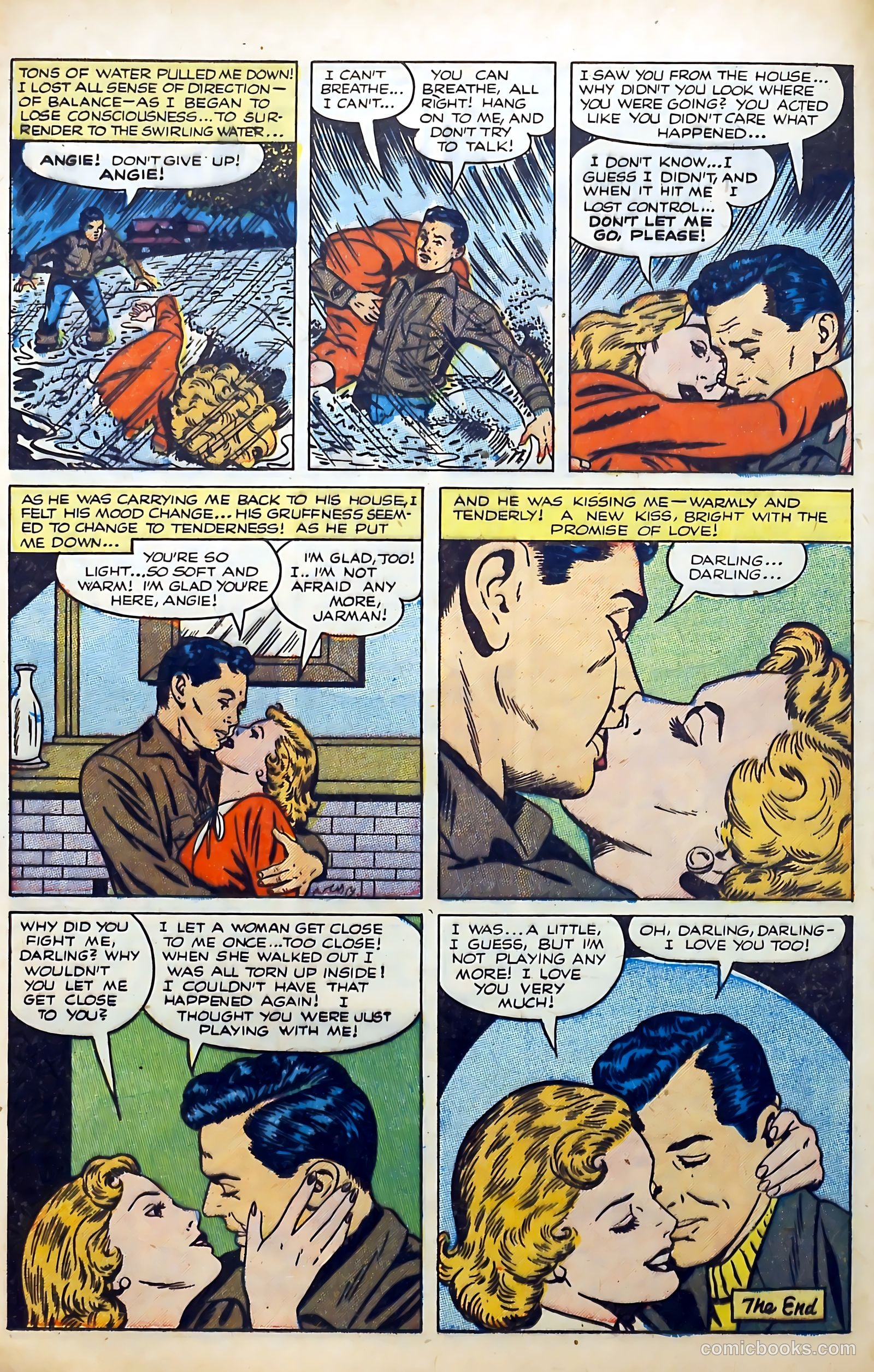 Lovers' Lane #40 (1954) — page 16 of 37