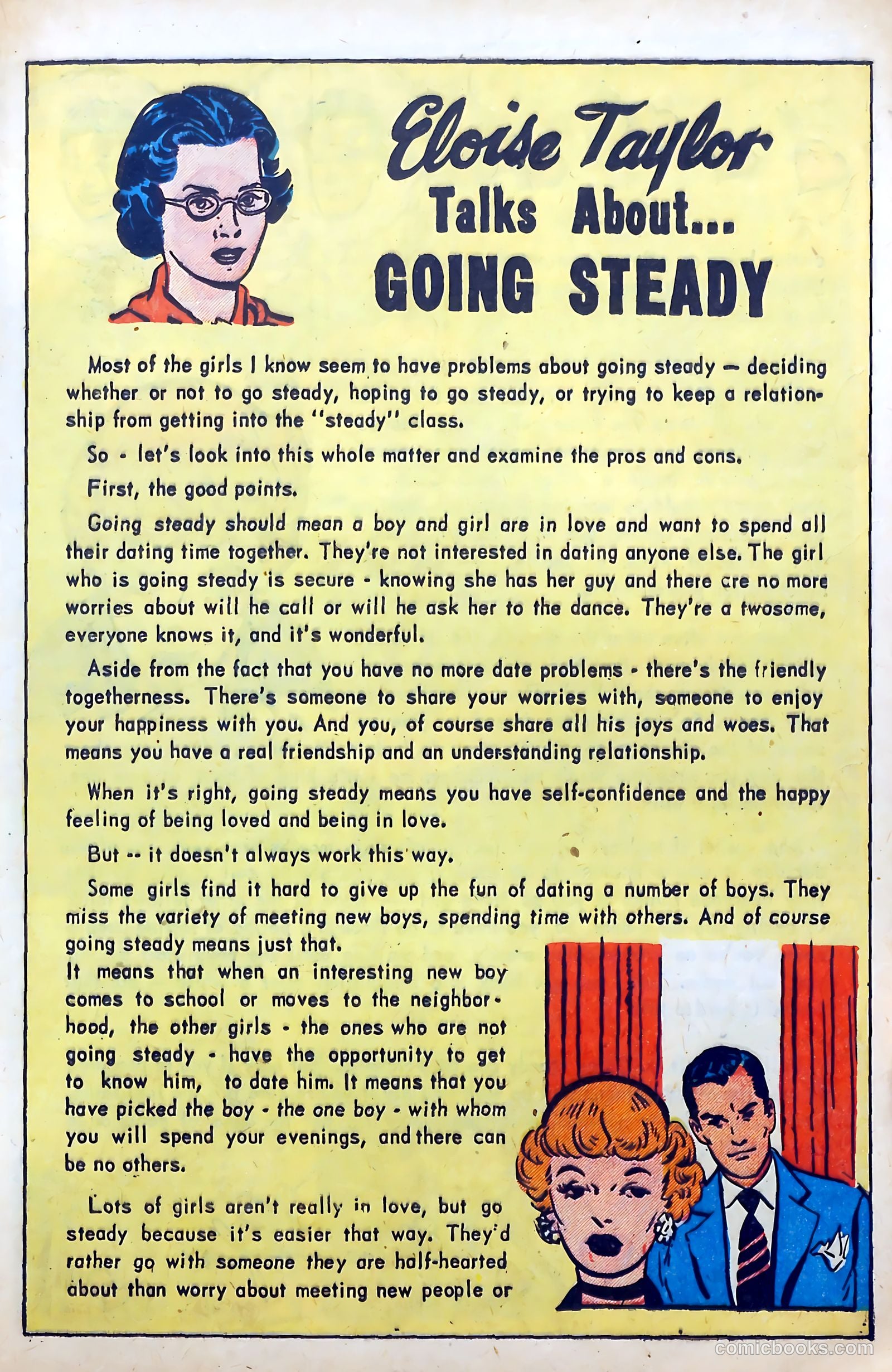 Lovers' Lane #40 (1954) — page 17 of 37