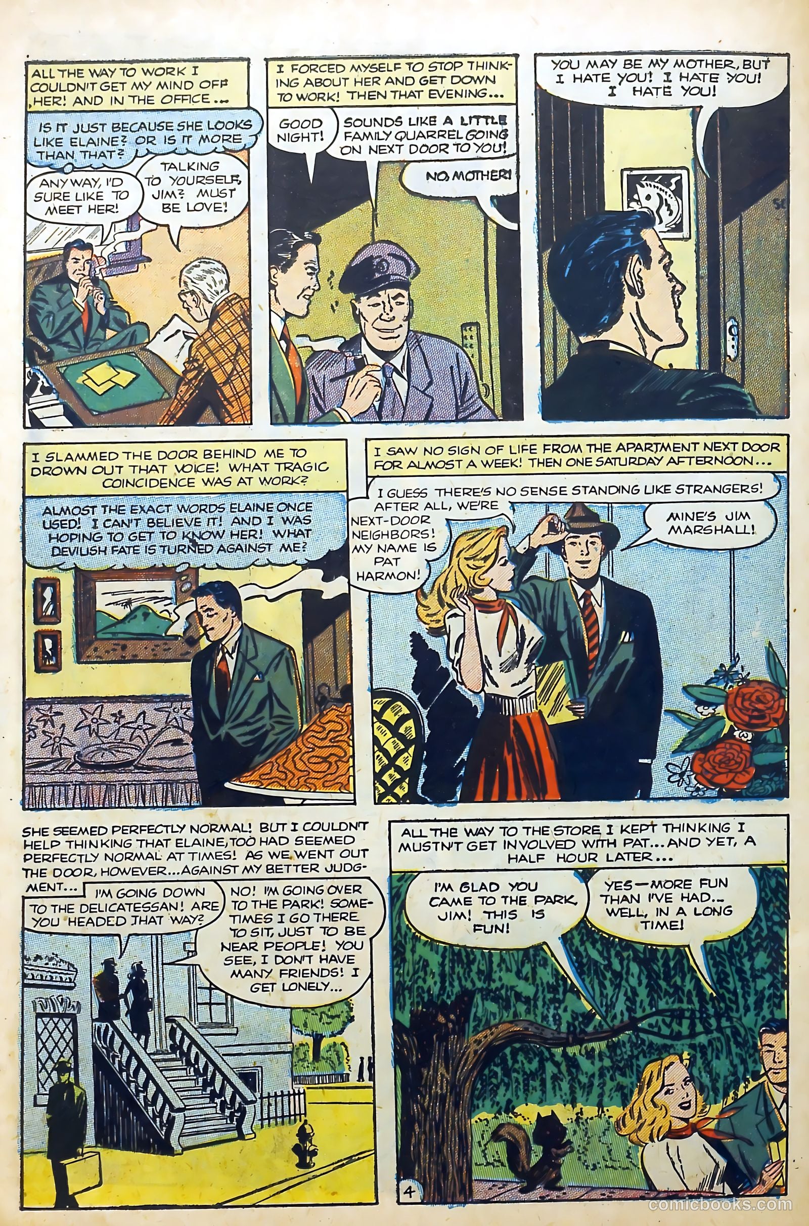 Lovers' Lane #40 (1954) — page 22 of 37