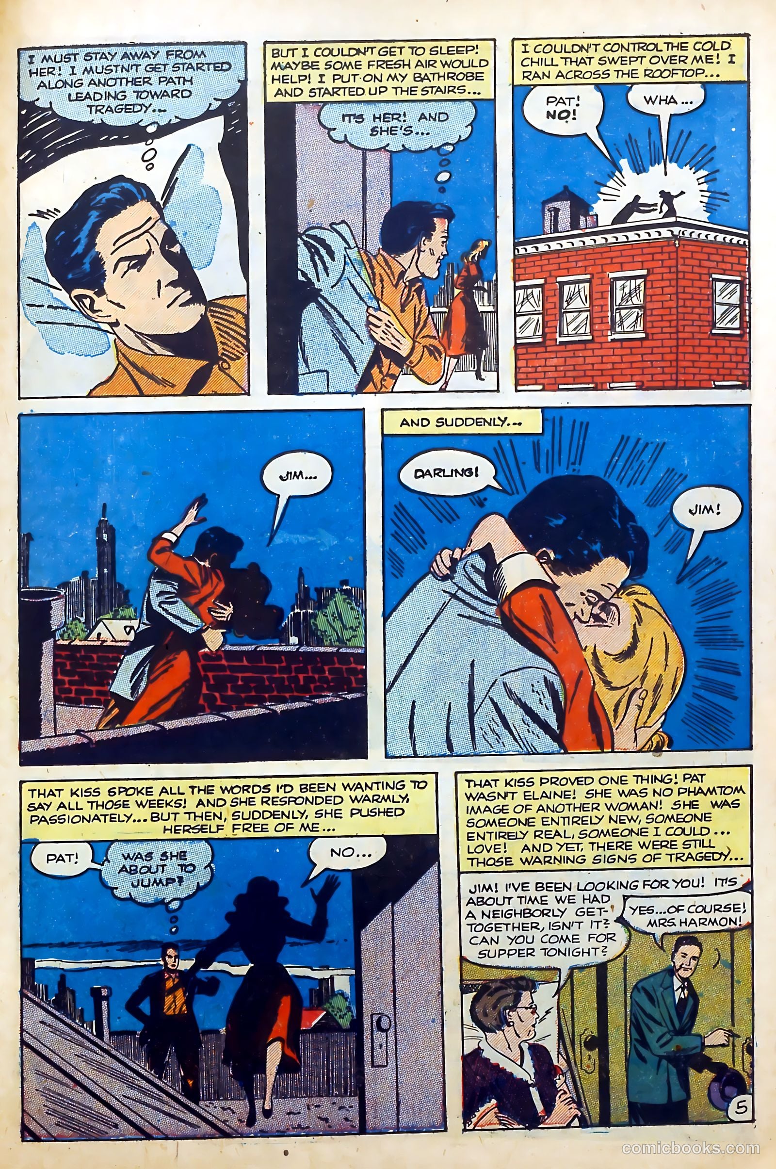 Lovers' Lane #40 (1954) — page 23 of 37